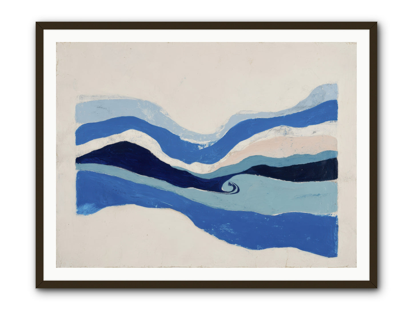 Ocean Reckoning -- Framed Print - Black 48x36