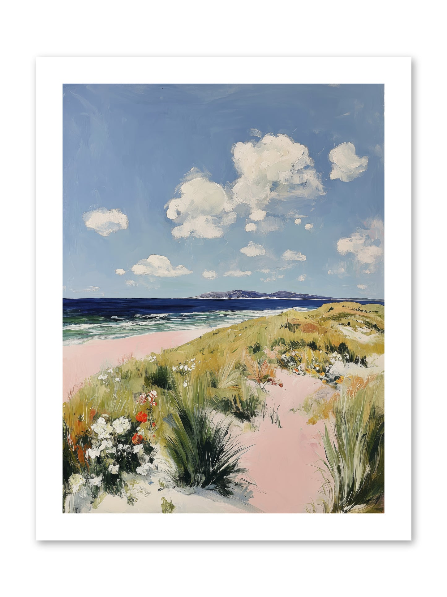 Ocean Vista -- Loose Canvas Print 12x16