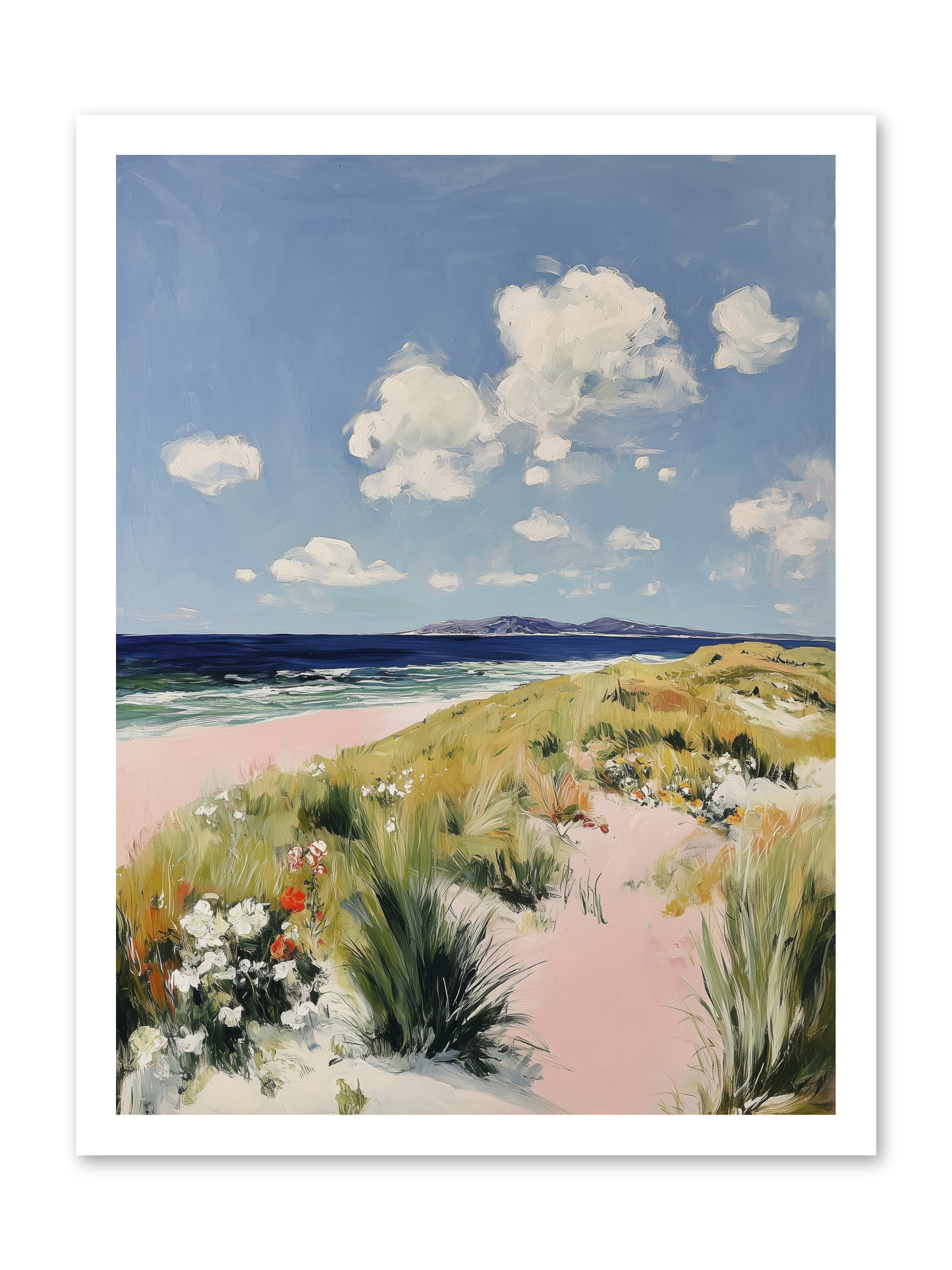 Ocean Vista -- Loose Canvas Print 18x24