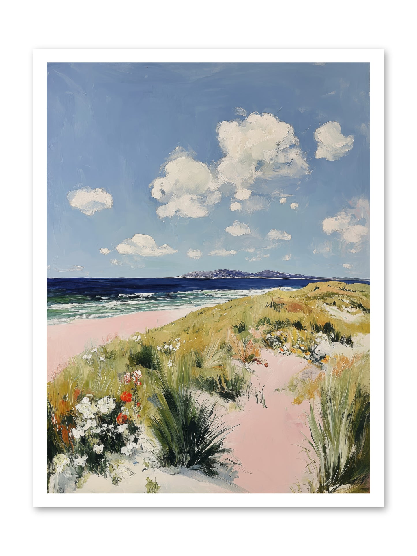 Ocean Vista -- Paper Print 24x32