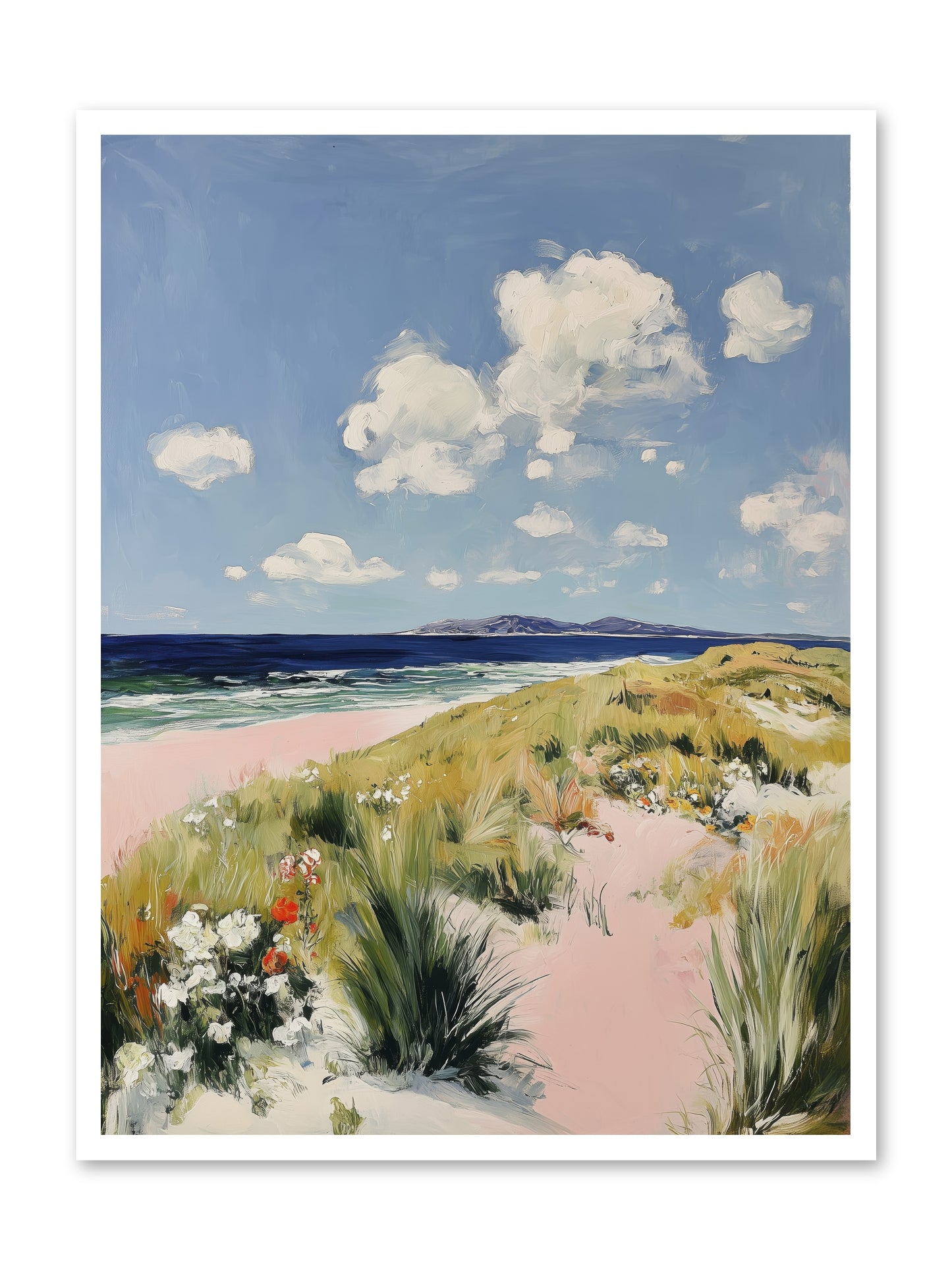 Ocean Vista -- Paper Print 30x40