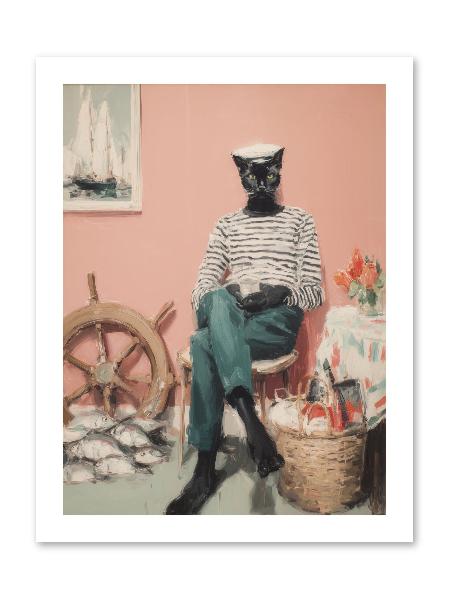 Ocean Wanderer -- Loose Canvas Print 12x16