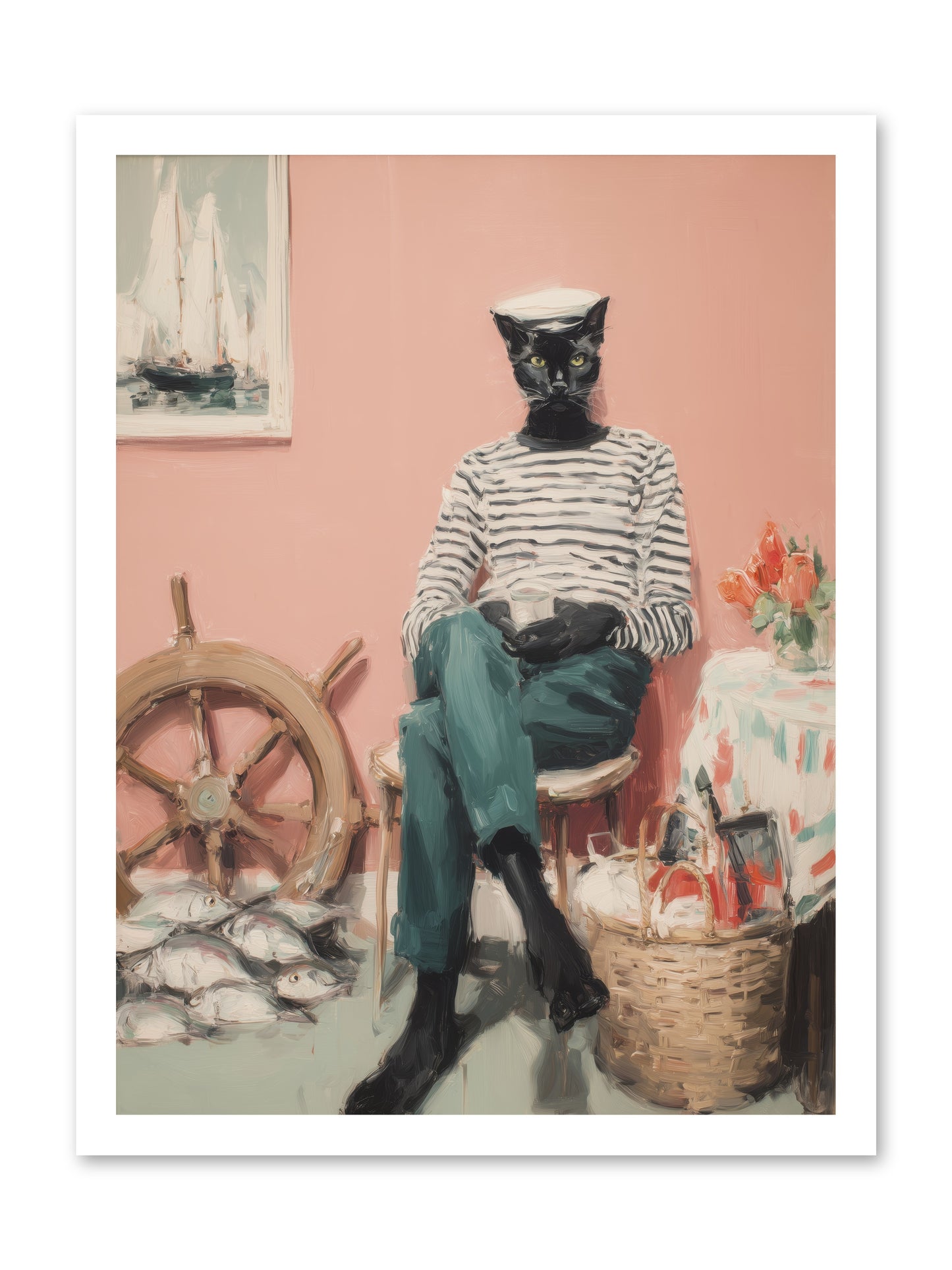 Ocean Wanderer -- Paper Print 18x24