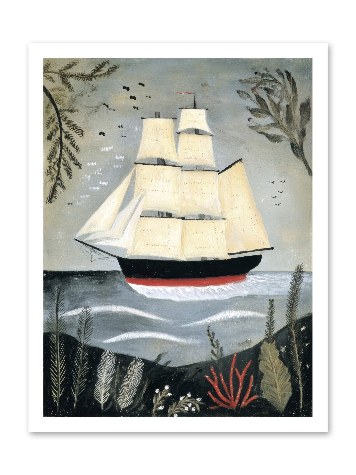 Ocean Whisper -- Loose Canvas Print 18x24