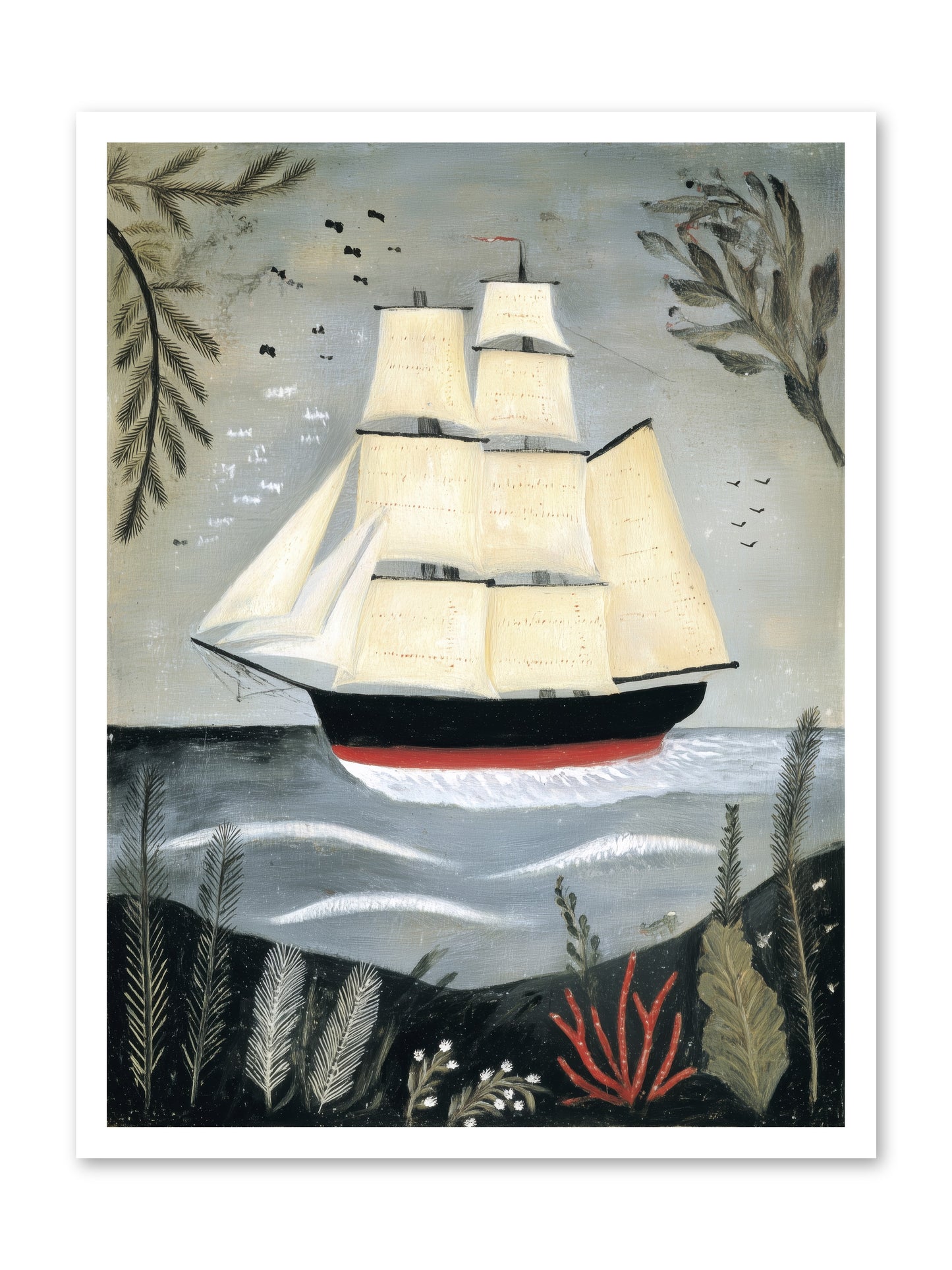 Ocean Whisper -- Loose Canvas Print 24x32