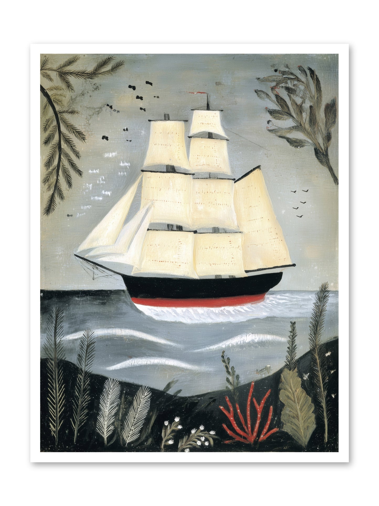 Ocean Whisper -- Paper Print 30x40