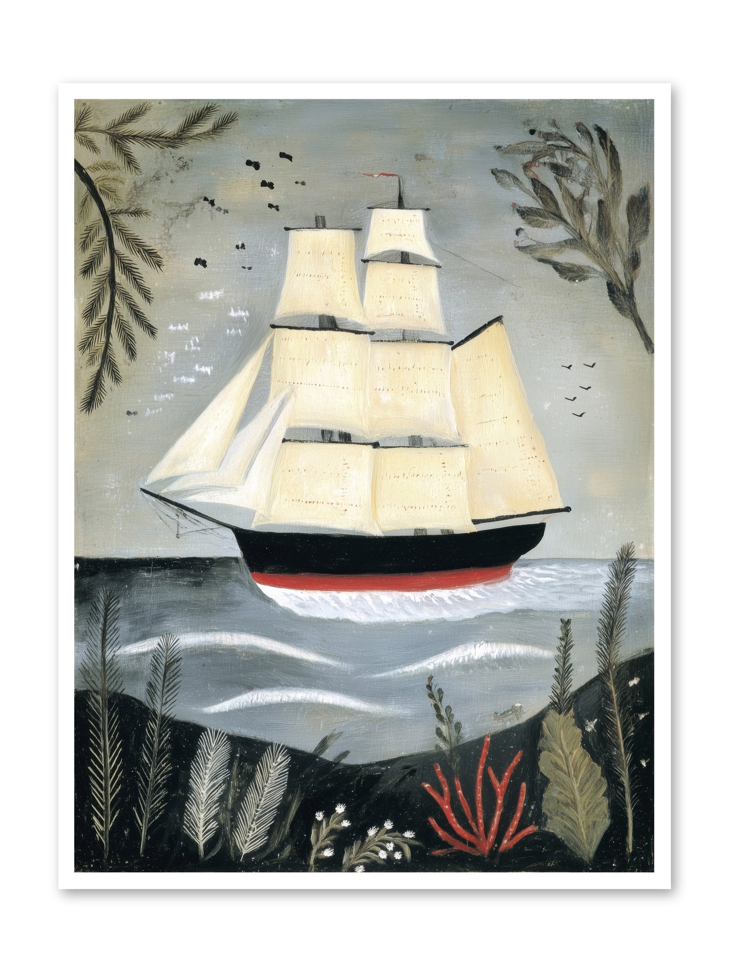 Ocean Whisper -- Loose Canvas Print 36x48