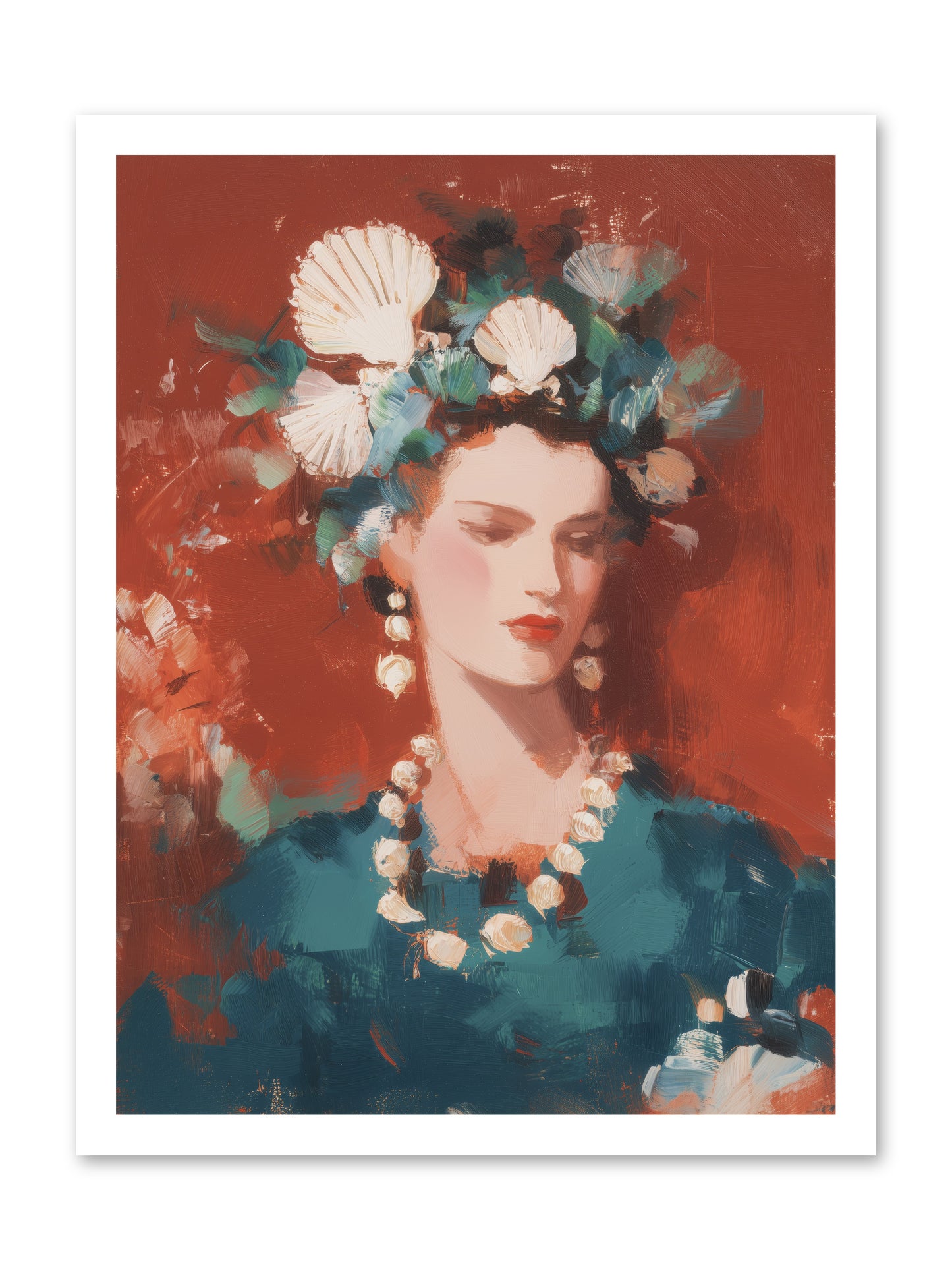 Oceanic Empress -- Paper Print 18x24