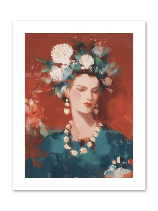 Oceanic Empress -- Paper Print 9x12