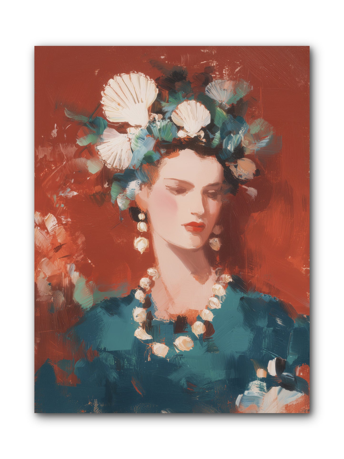 Oceanic Empress -- Wrapped Canvas 9x12