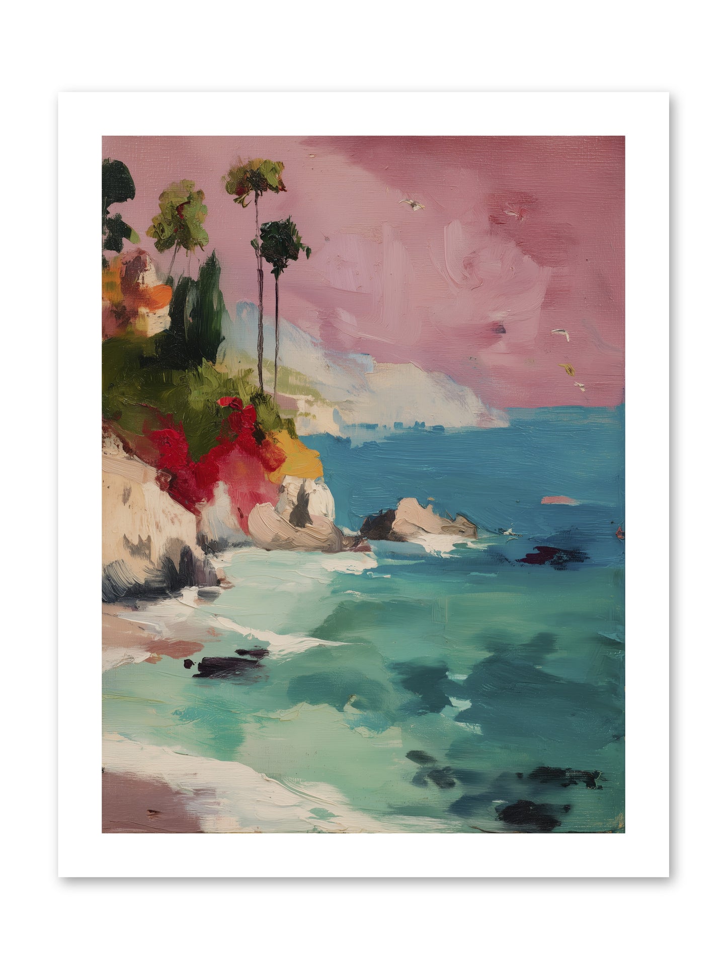 Ocean's Breath -- Paper Print 12x16
