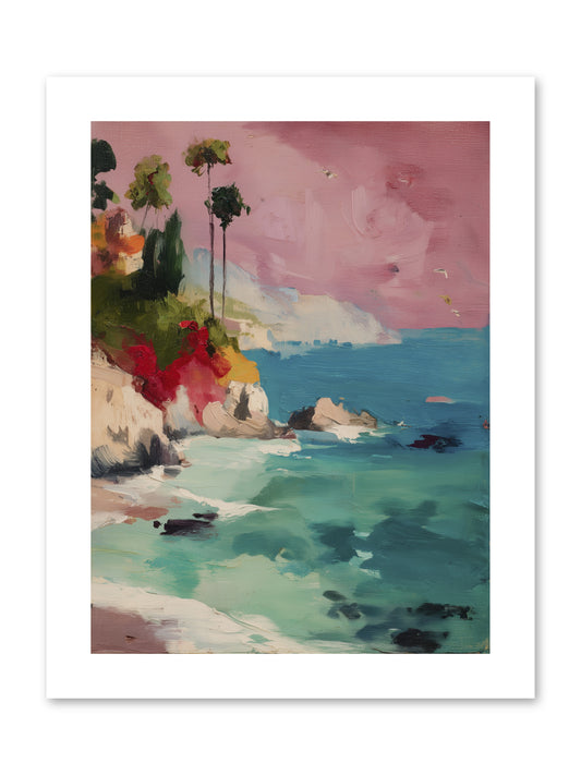 Ocean's Breath -- Paper Print 9x12