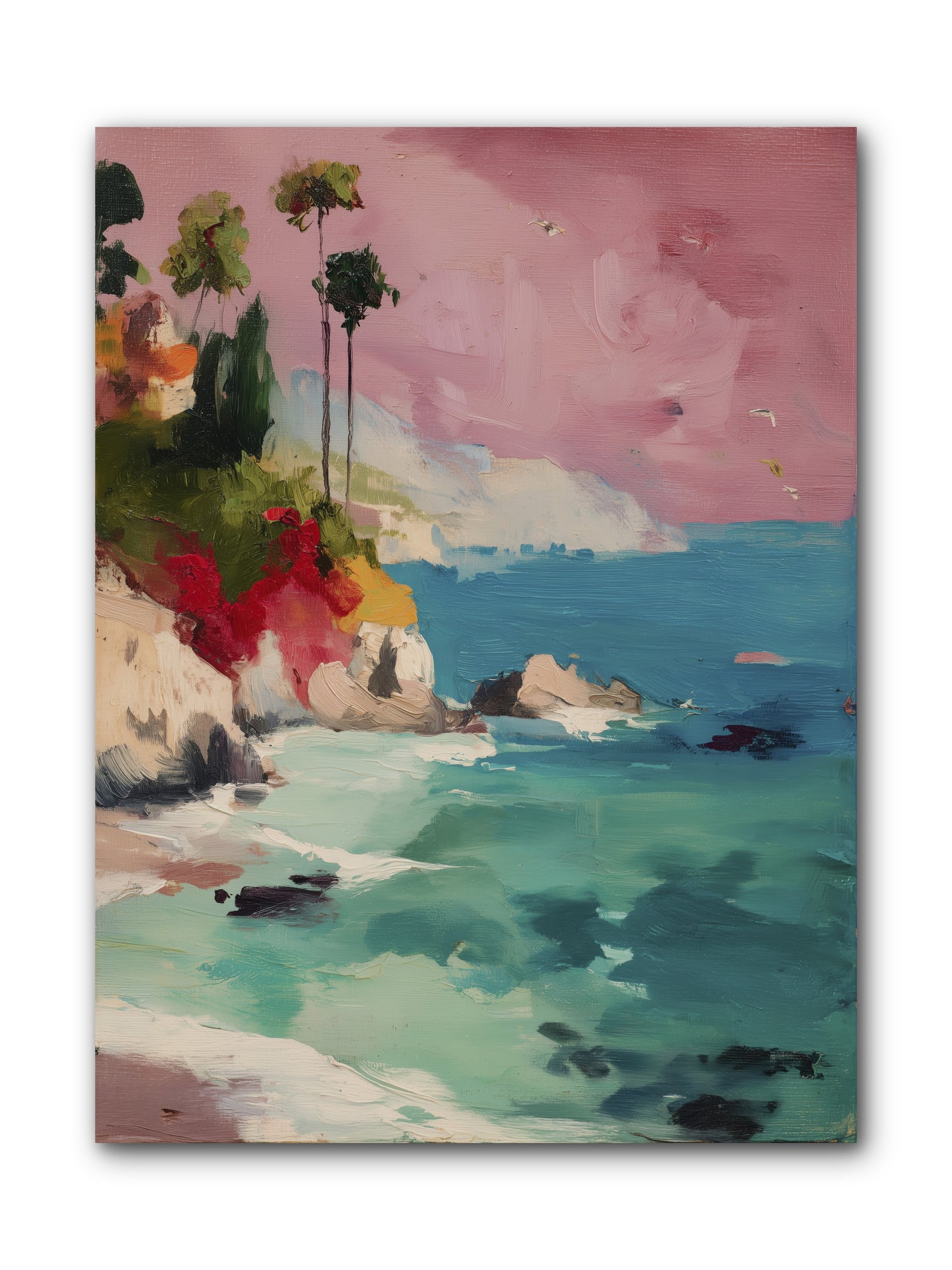 Ocean's Breath -- Wrapped Canvas 9x12