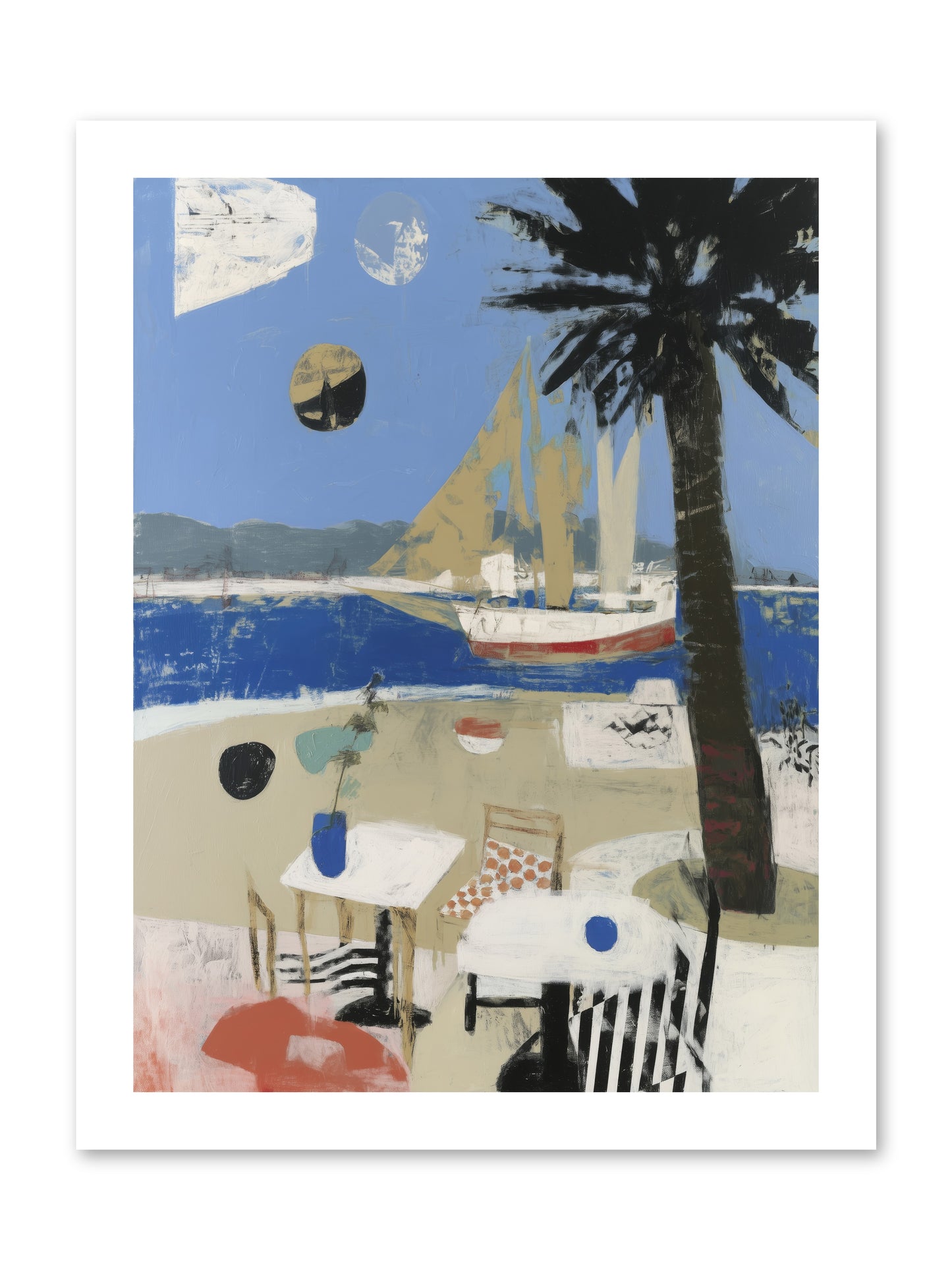 Ocean's Canvas -- Loose Canvas Print 12x16
