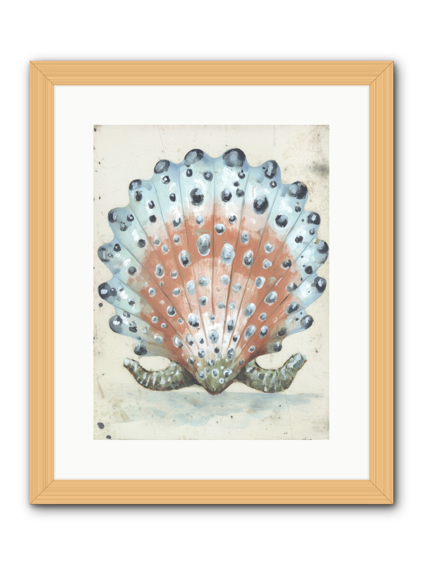 Ocean's Love Letter -- Framed Print - Natural 12x16