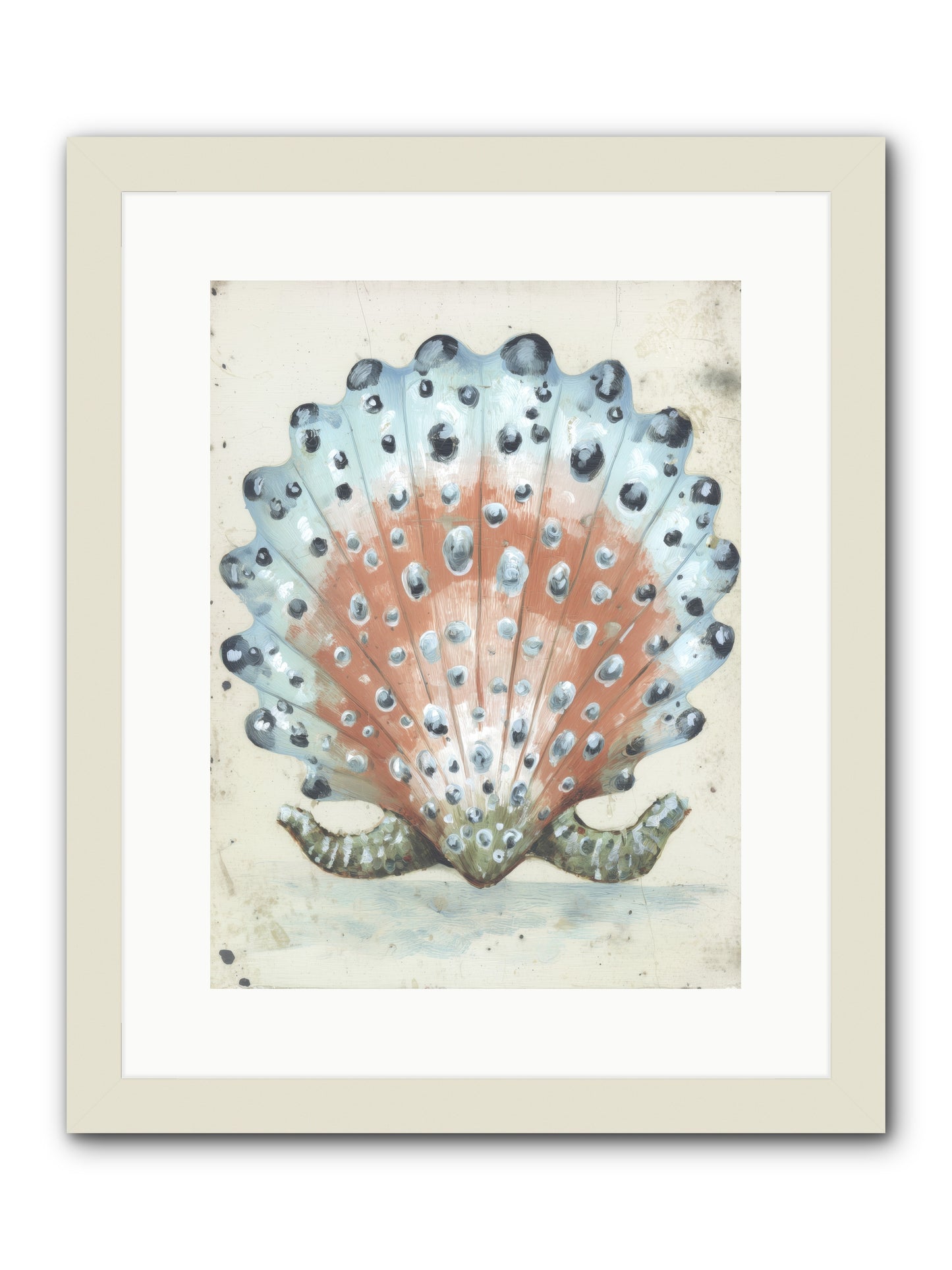 Ocean's Love Letter -- Framed Print - White 12x16
