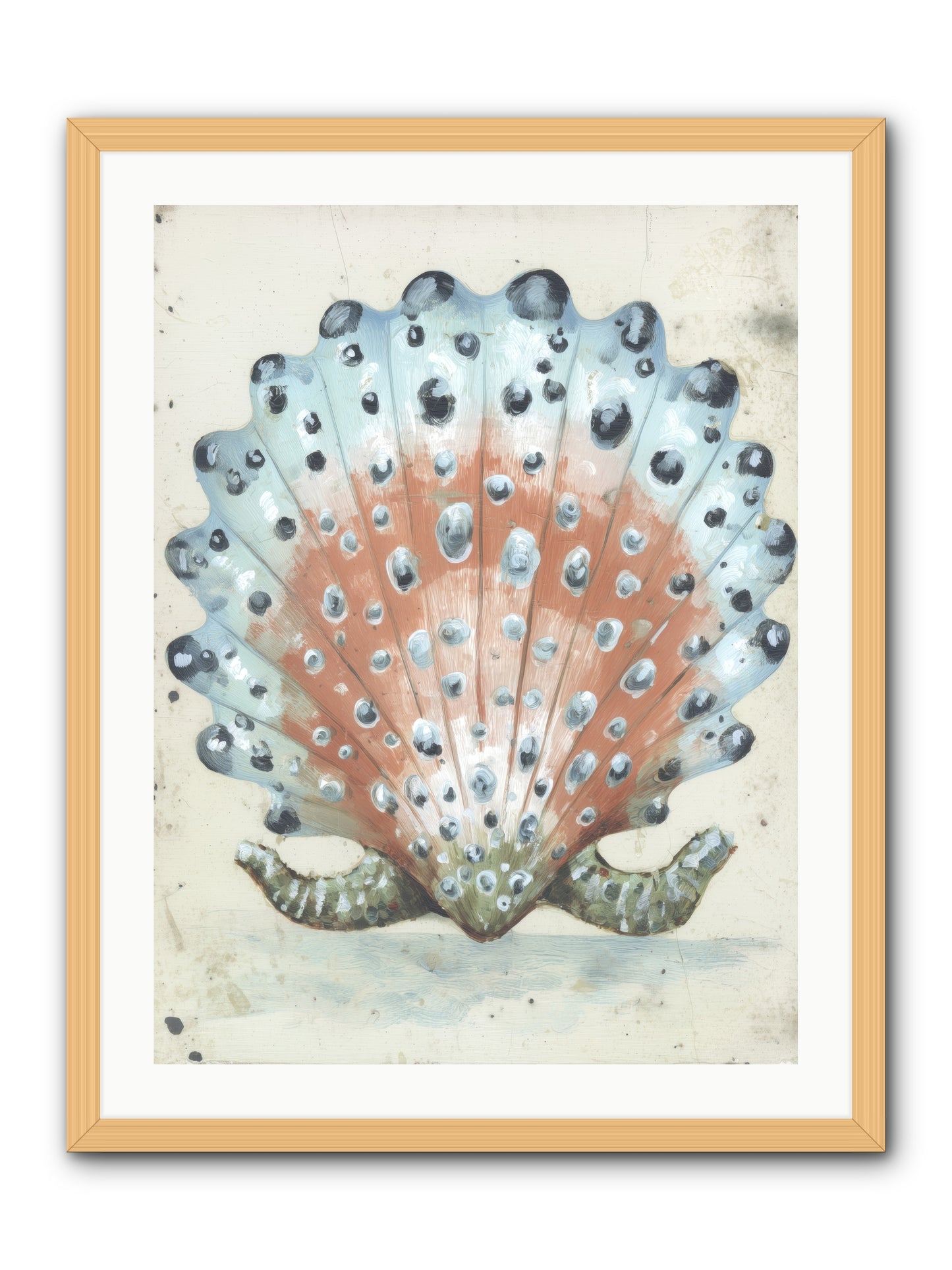 Ocean's Love Letter -- Framed Print - Natural 24x32