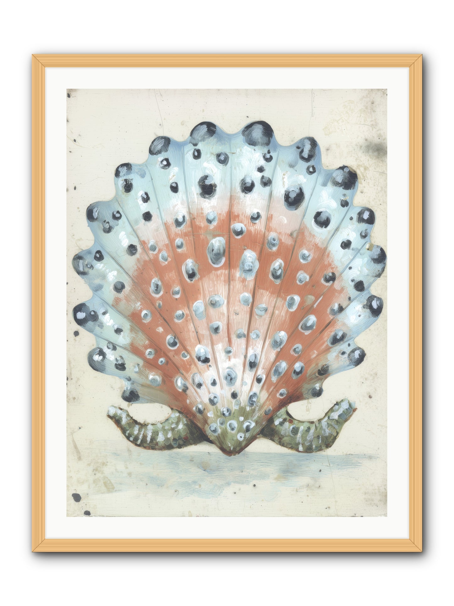 Ocean's Love Letter -- Framed Print - Natural 30x40