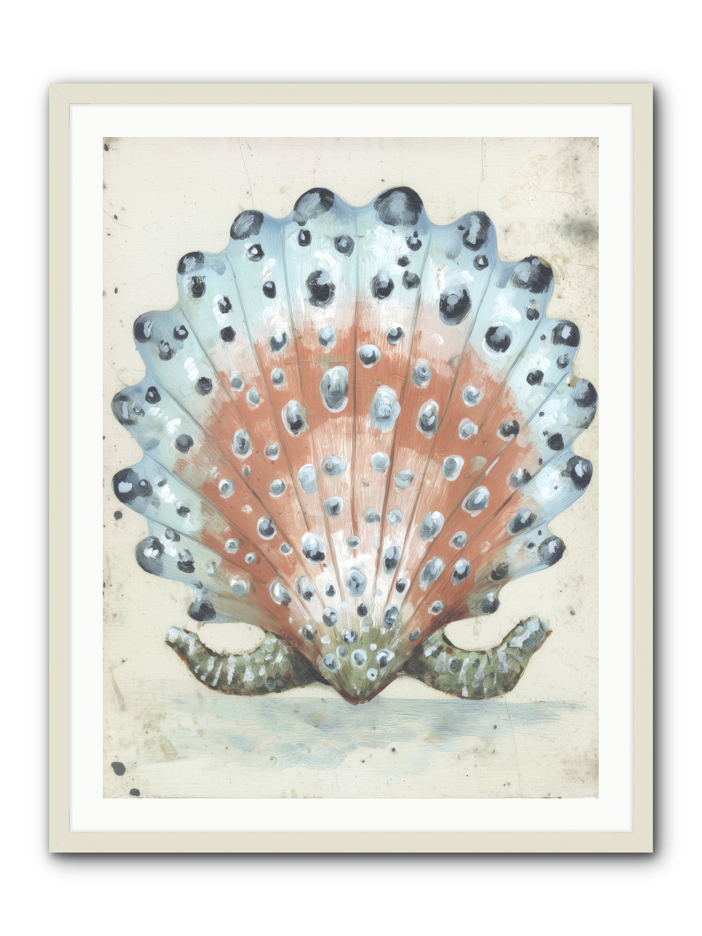 Ocean's Love Letter -- Framed Print - White 30x40
