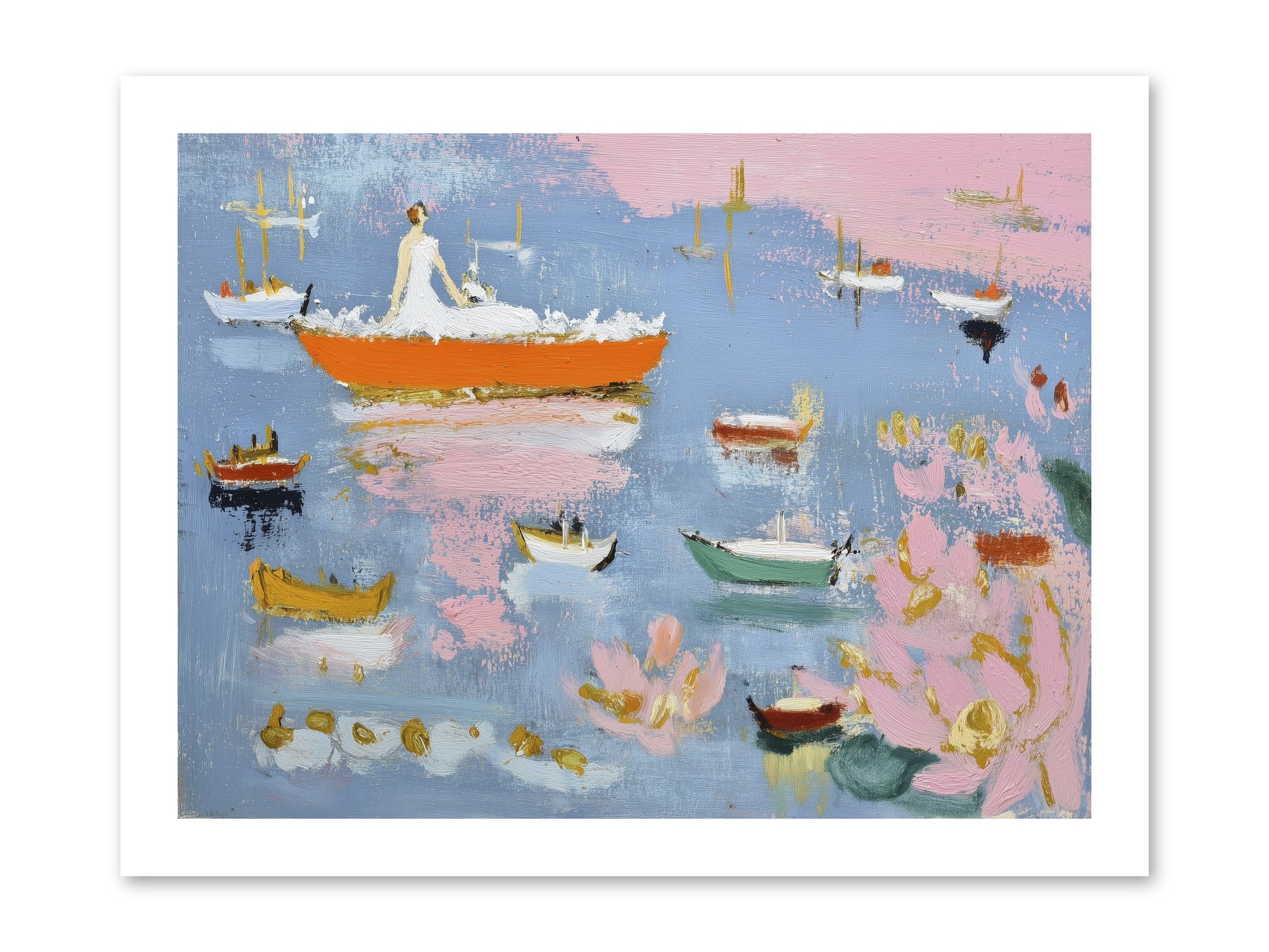Ocean's Lullaby -- Loose Canvas Print 16x12