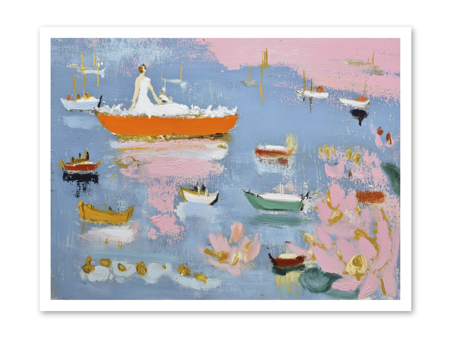 Ocean's Lullaby -- Loose Canvas Print 32x24