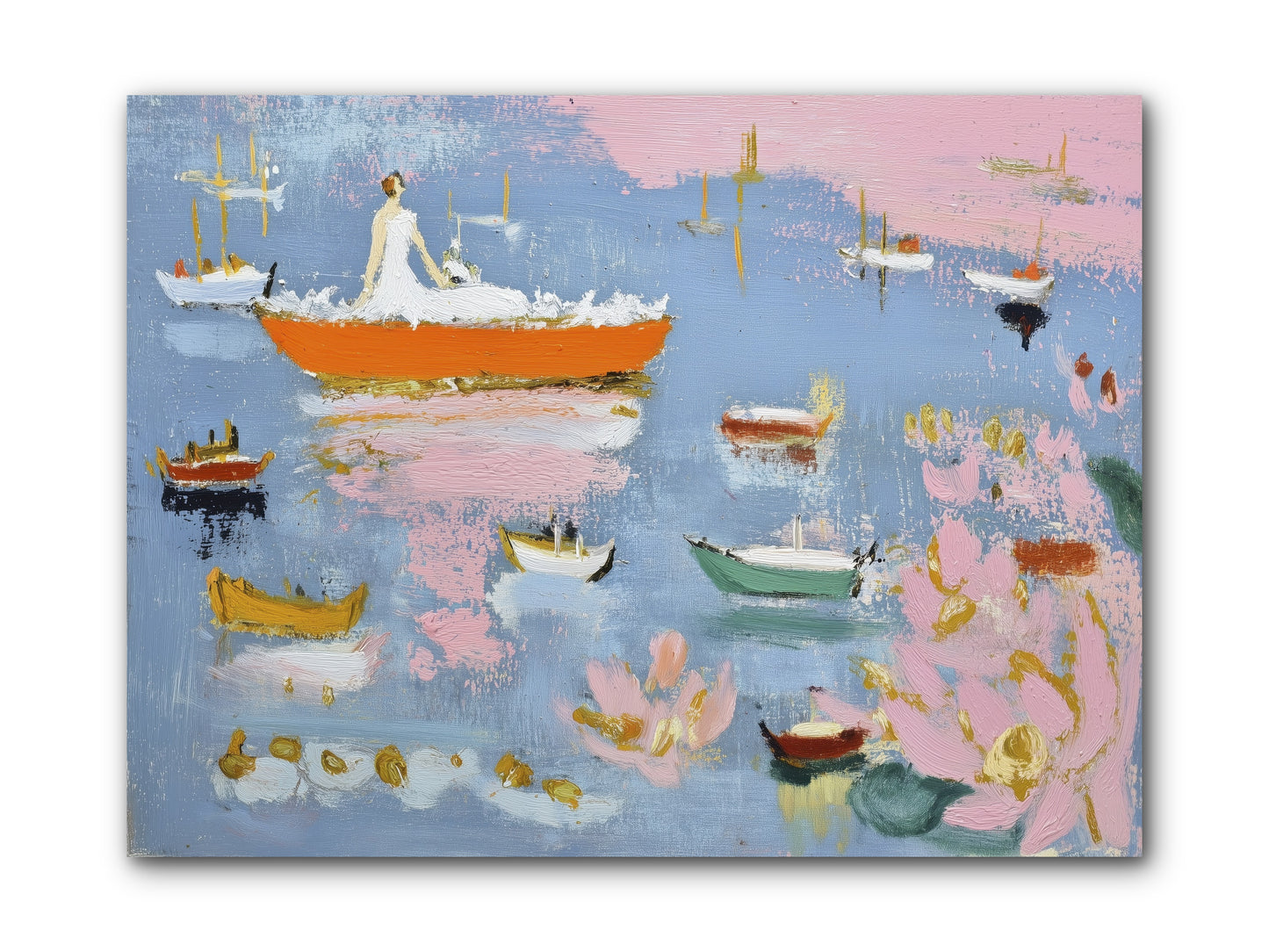 Ocean's Lullaby -- Wrapped Canvas 12x9