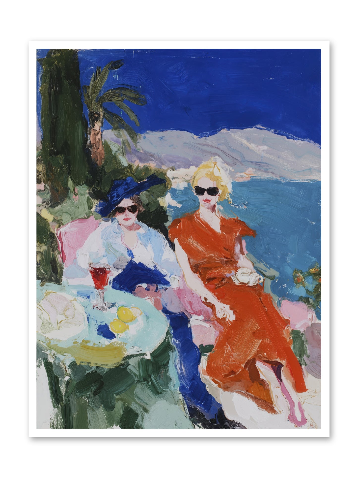 Ocean's Therapy -- Loose Canvas Print 36x48