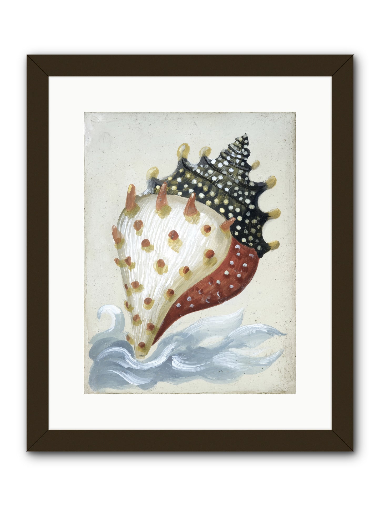 Ocean's Token -- Framed Print - Black 12x16