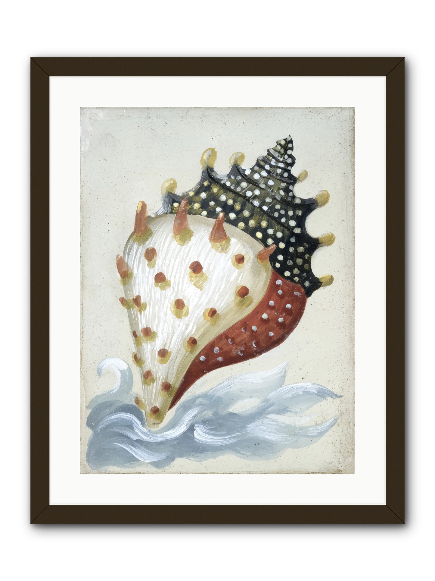 Ocean's Token -- Framed Print - Black 18x24