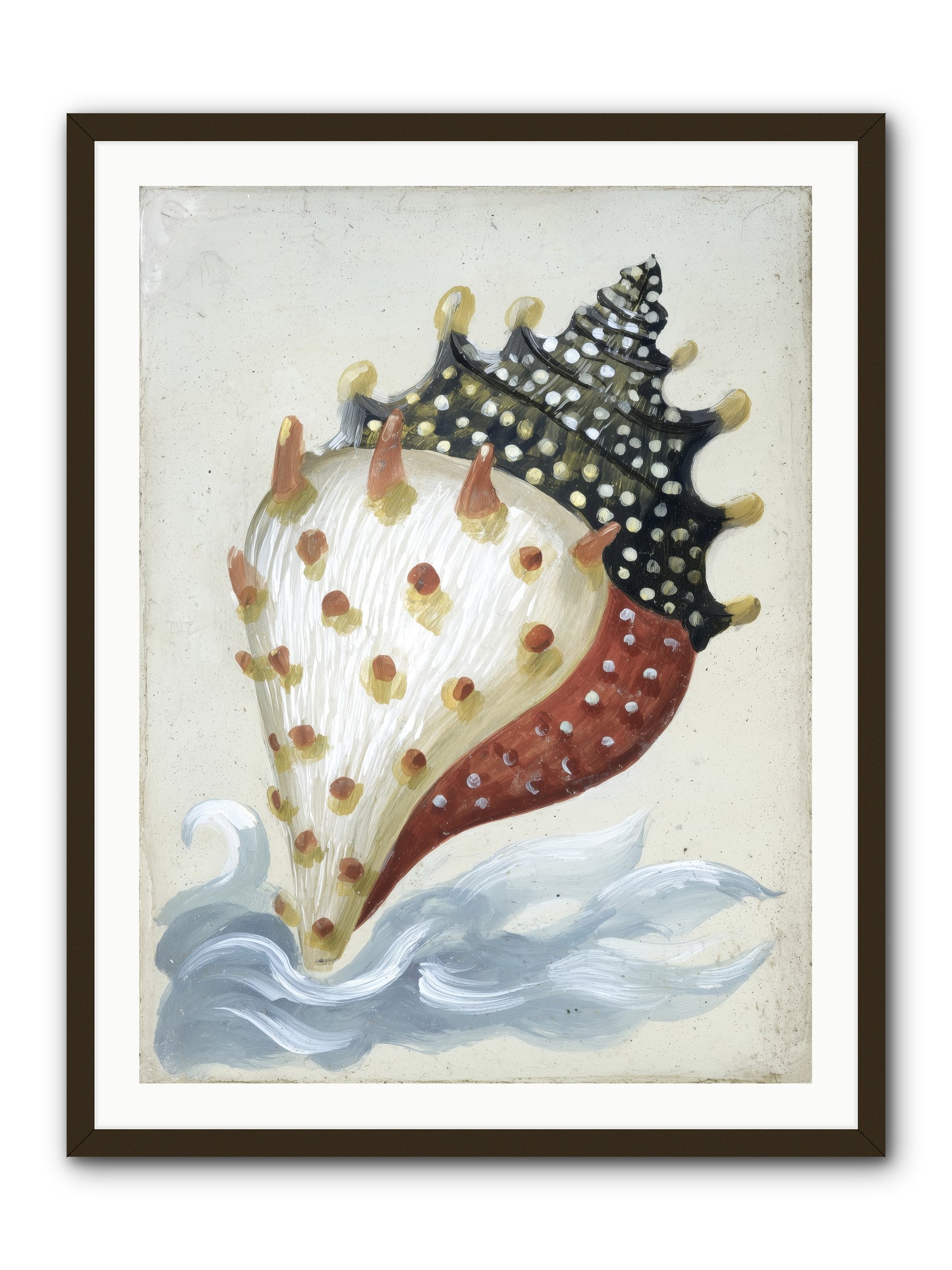 Ocean's Token -- Framed Print - Black 30x40