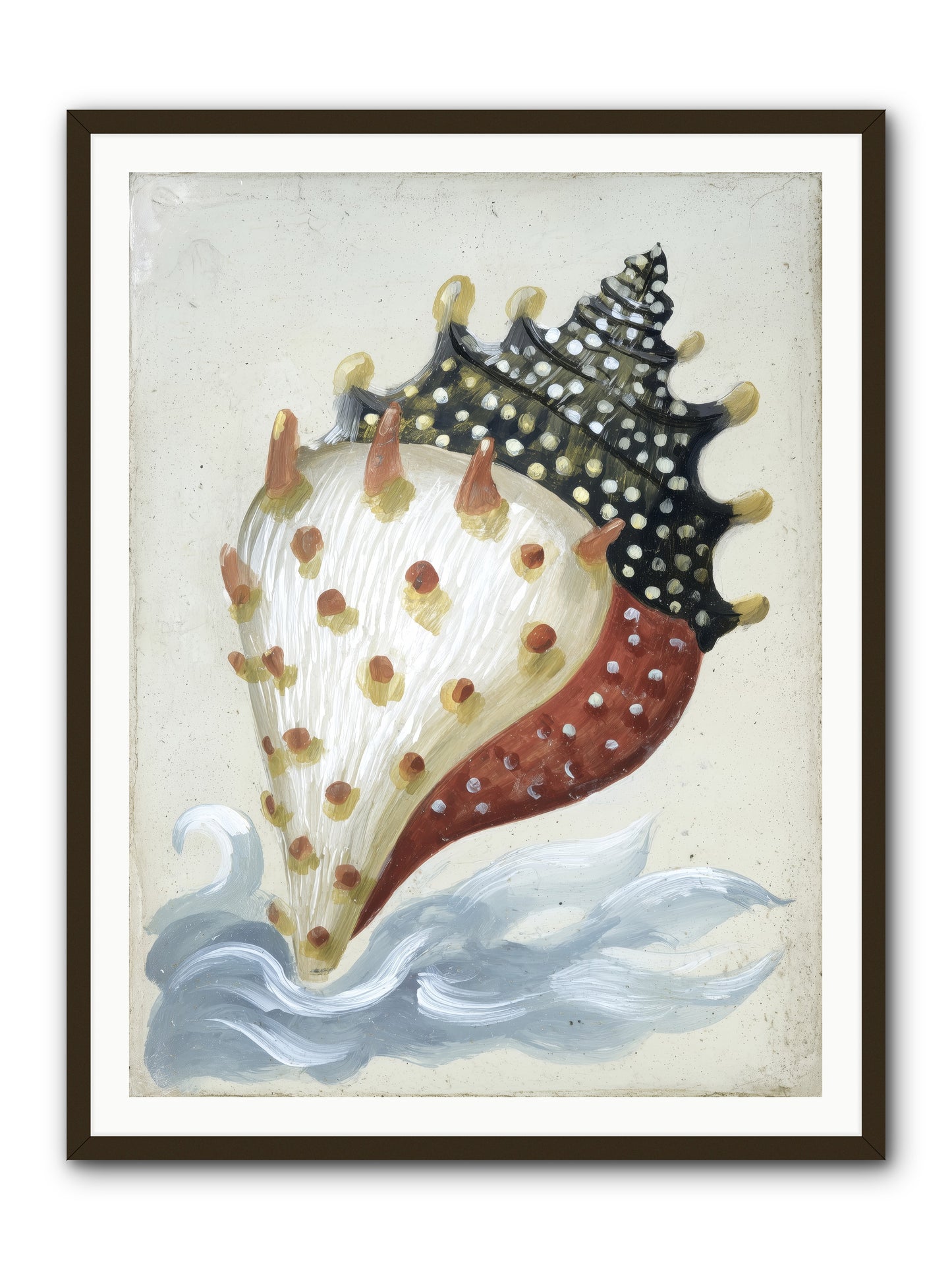 Ocean's Token -- Framed Print - Black 36x48