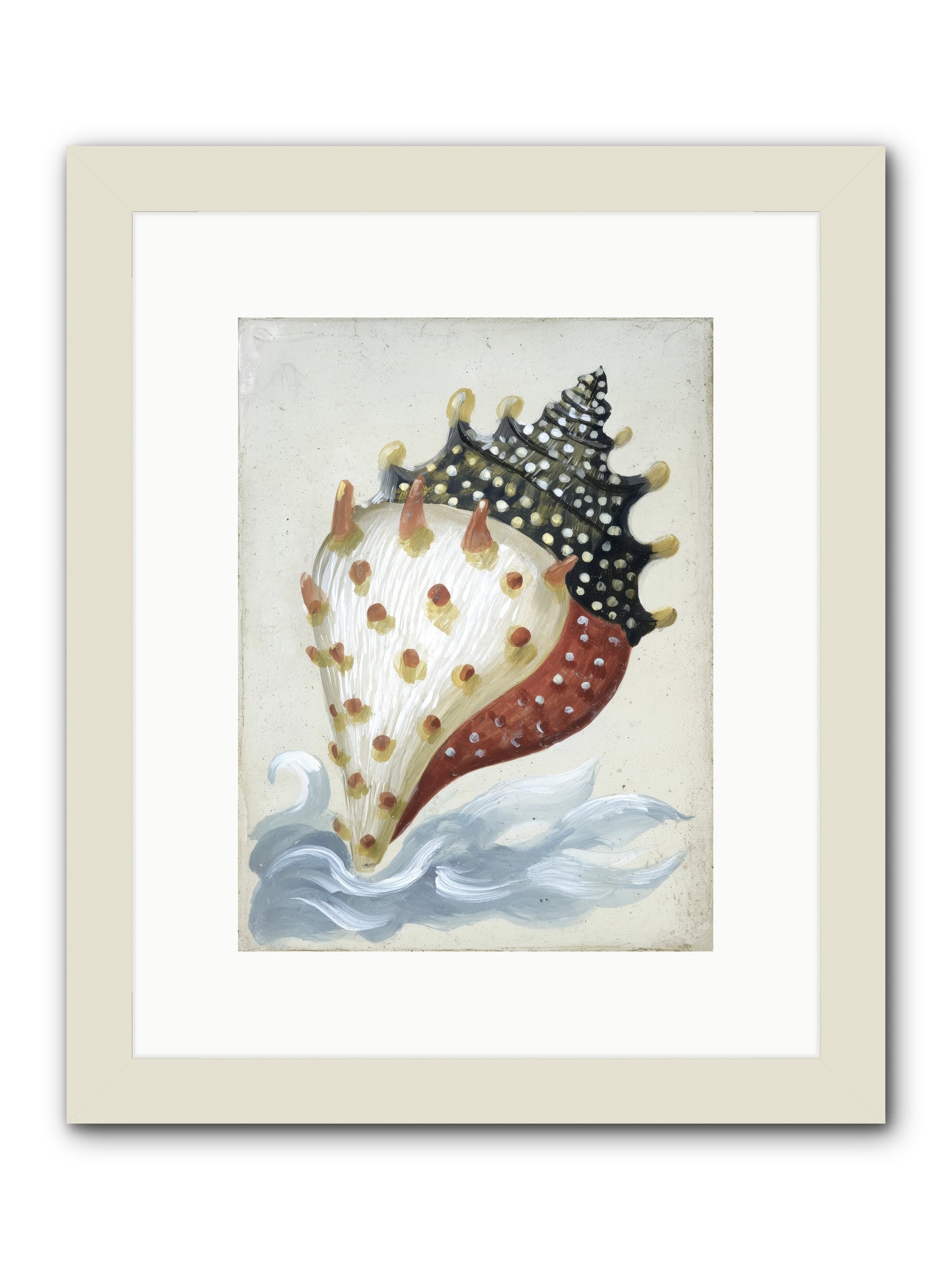Ocean's Token -- Framed Print - White 9x12