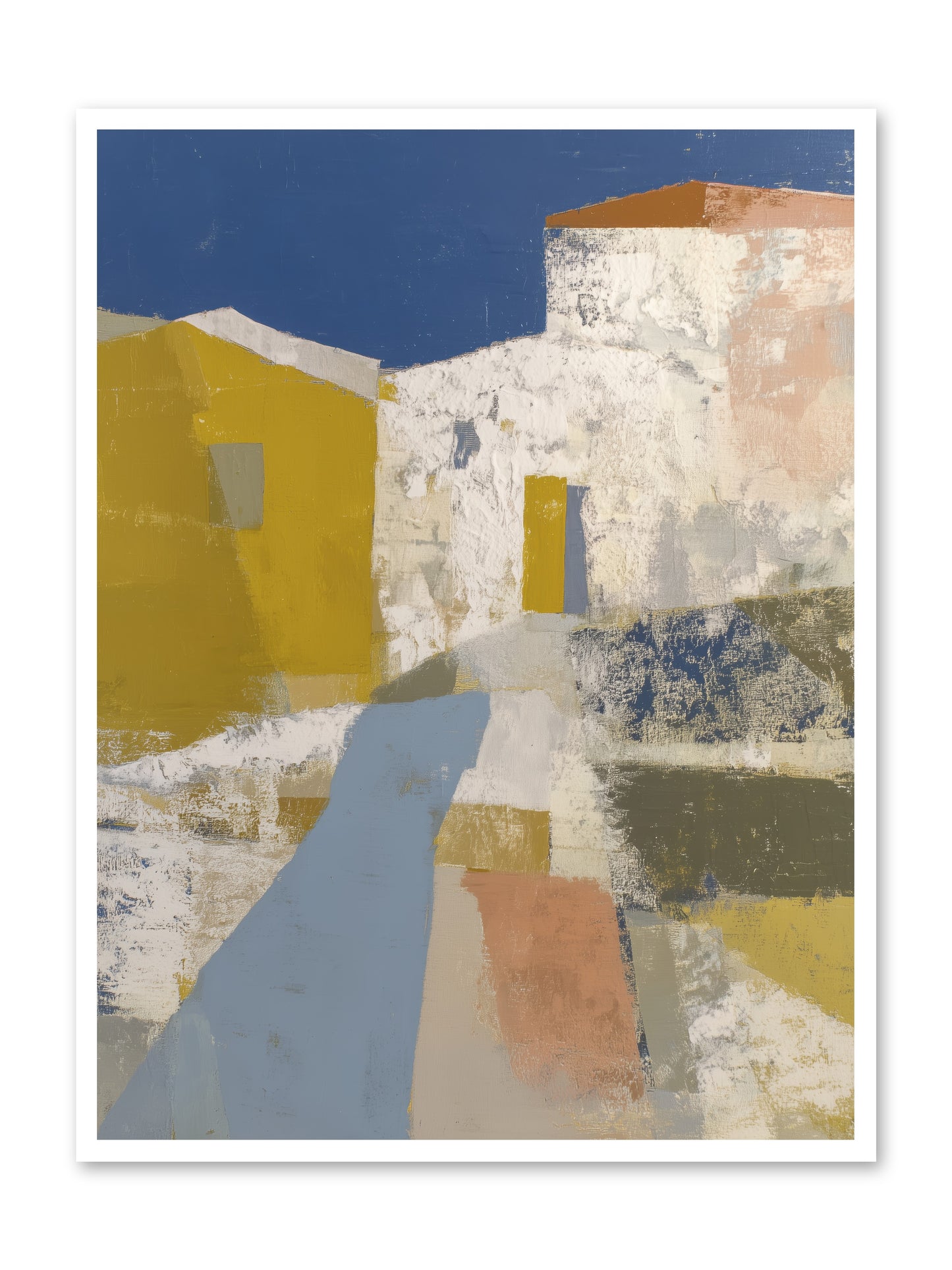 Ochre Tangle -- Paper Print 36x48