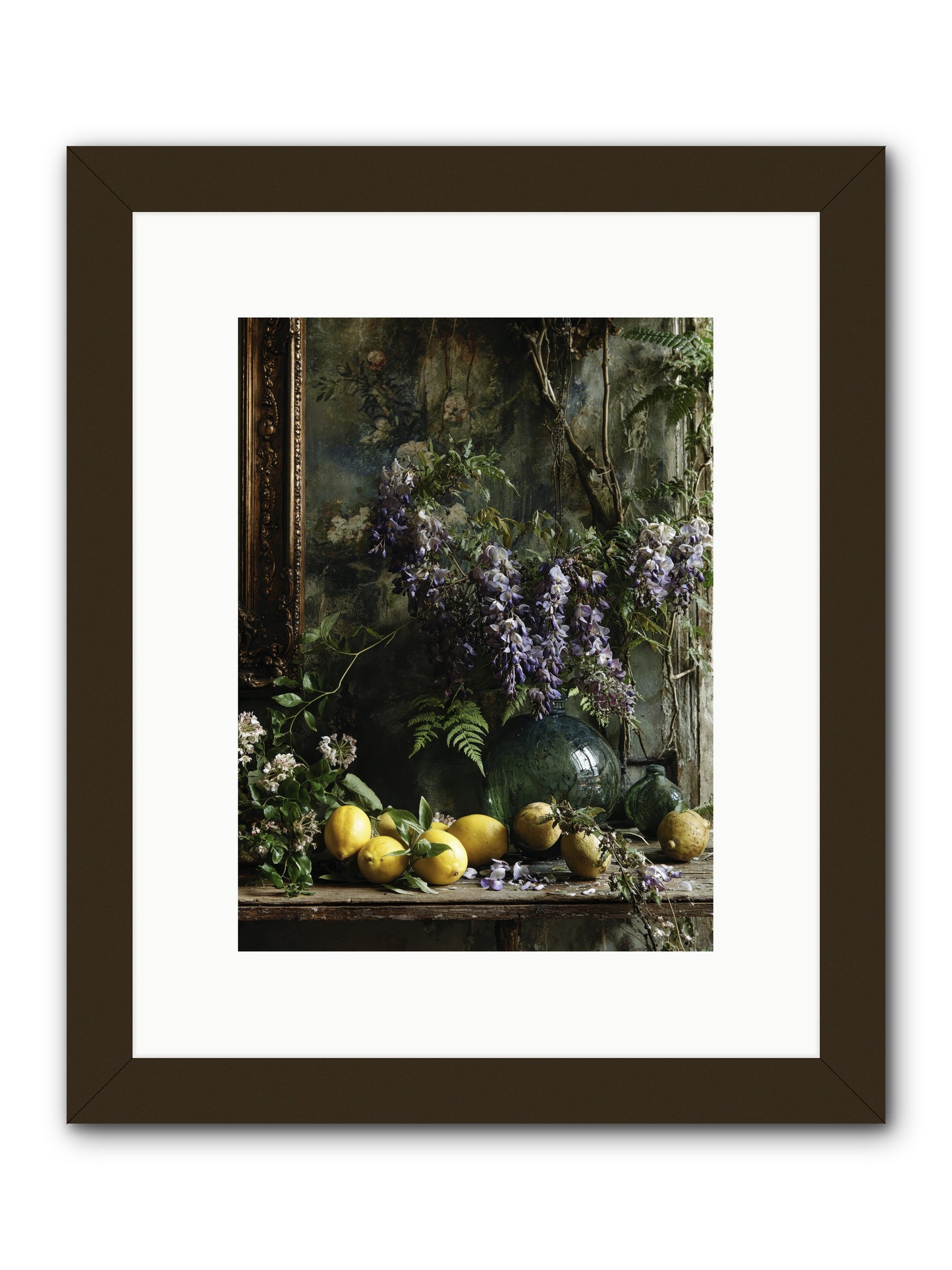 Octavia -- Framed Print - Black 9x12