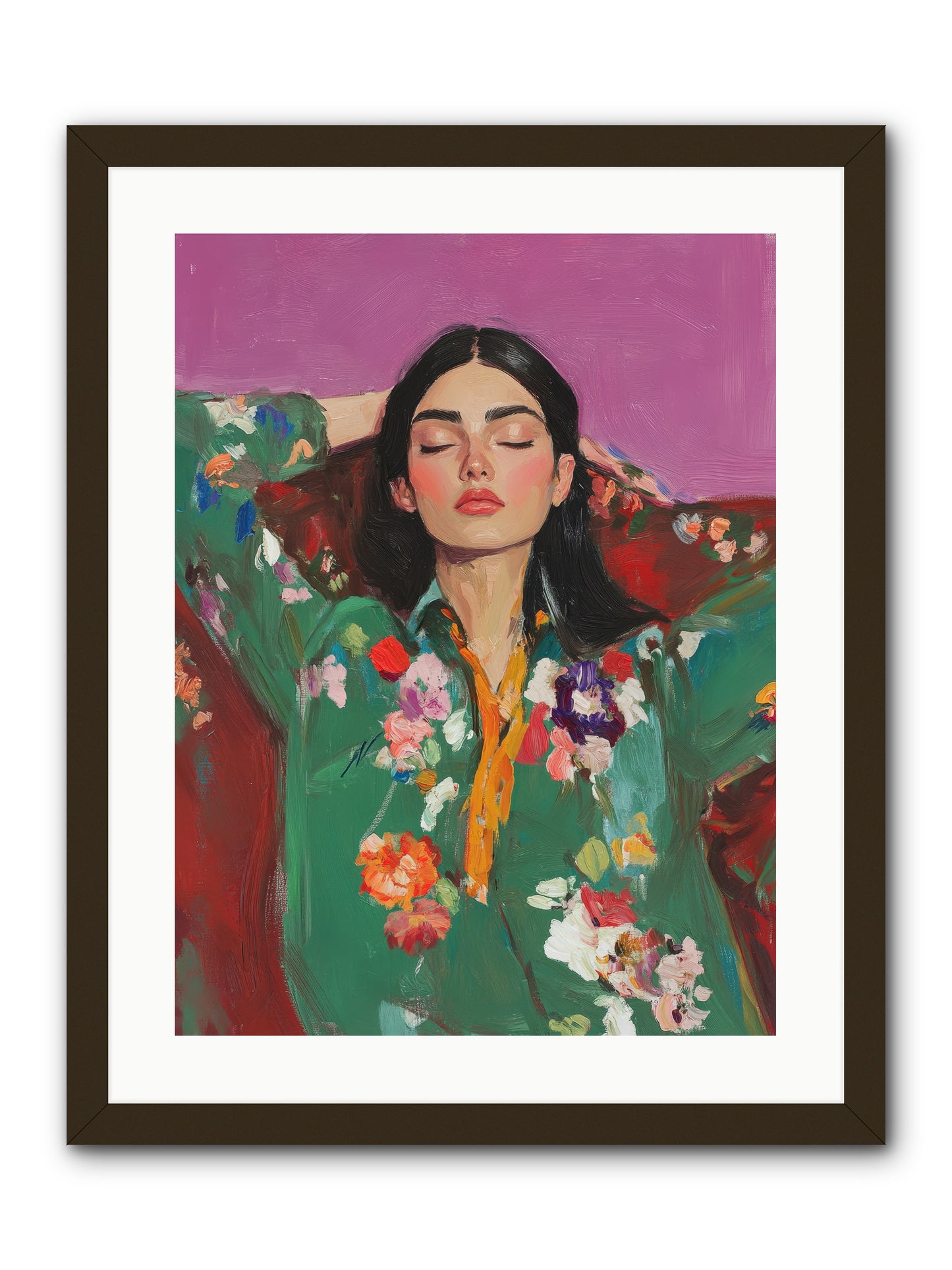 Octavia Wildrose-REZ -- Framed Print - Black 18x24
