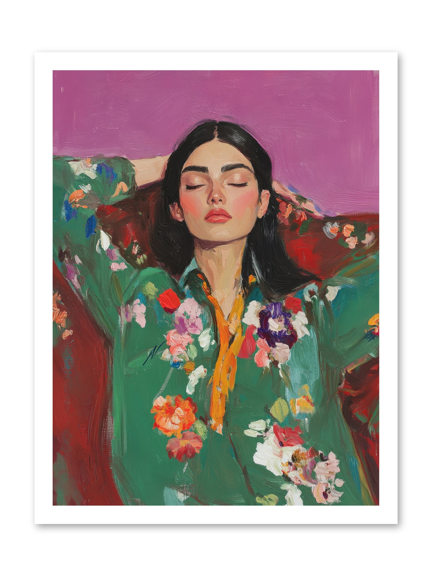 Octavia Wildrose-REZ -- Paper Print 18x24