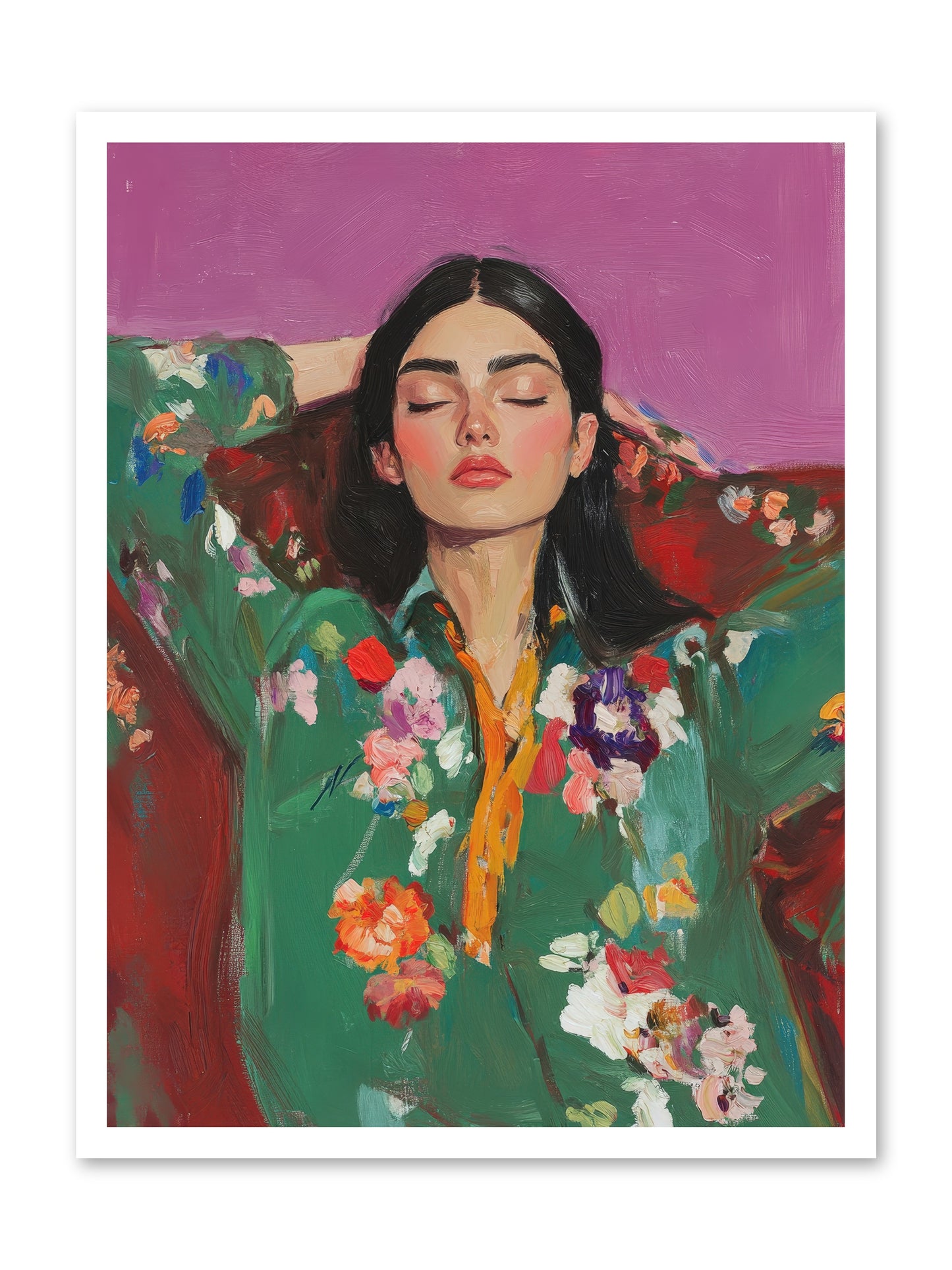 Octavia Wildrose-REZ -- Loose Canvas Print 24x32