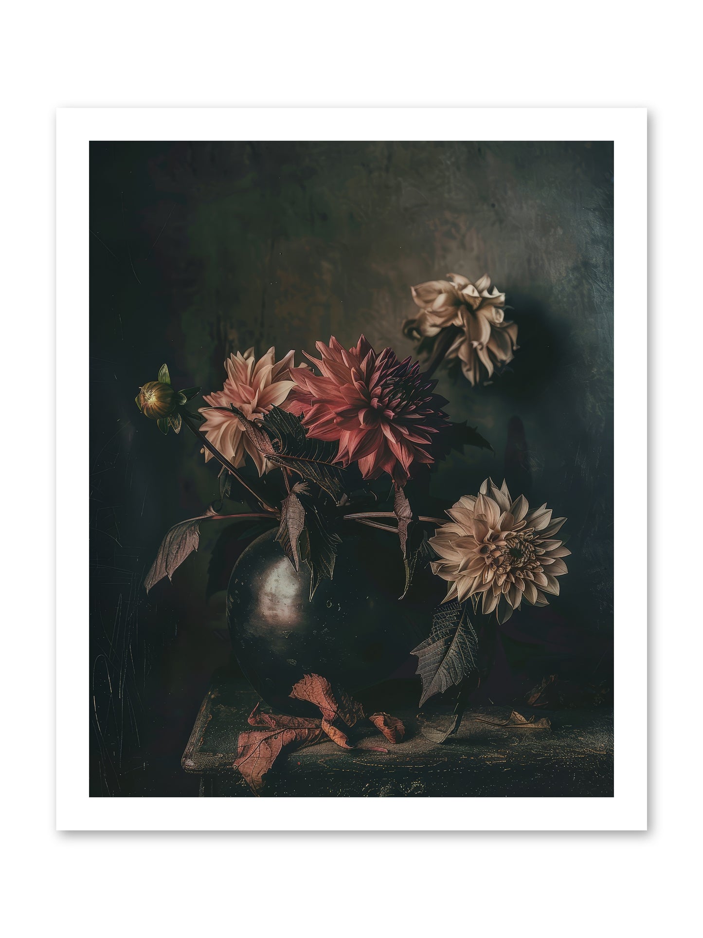 October Bloom -- Loose Canvas Print 16x20