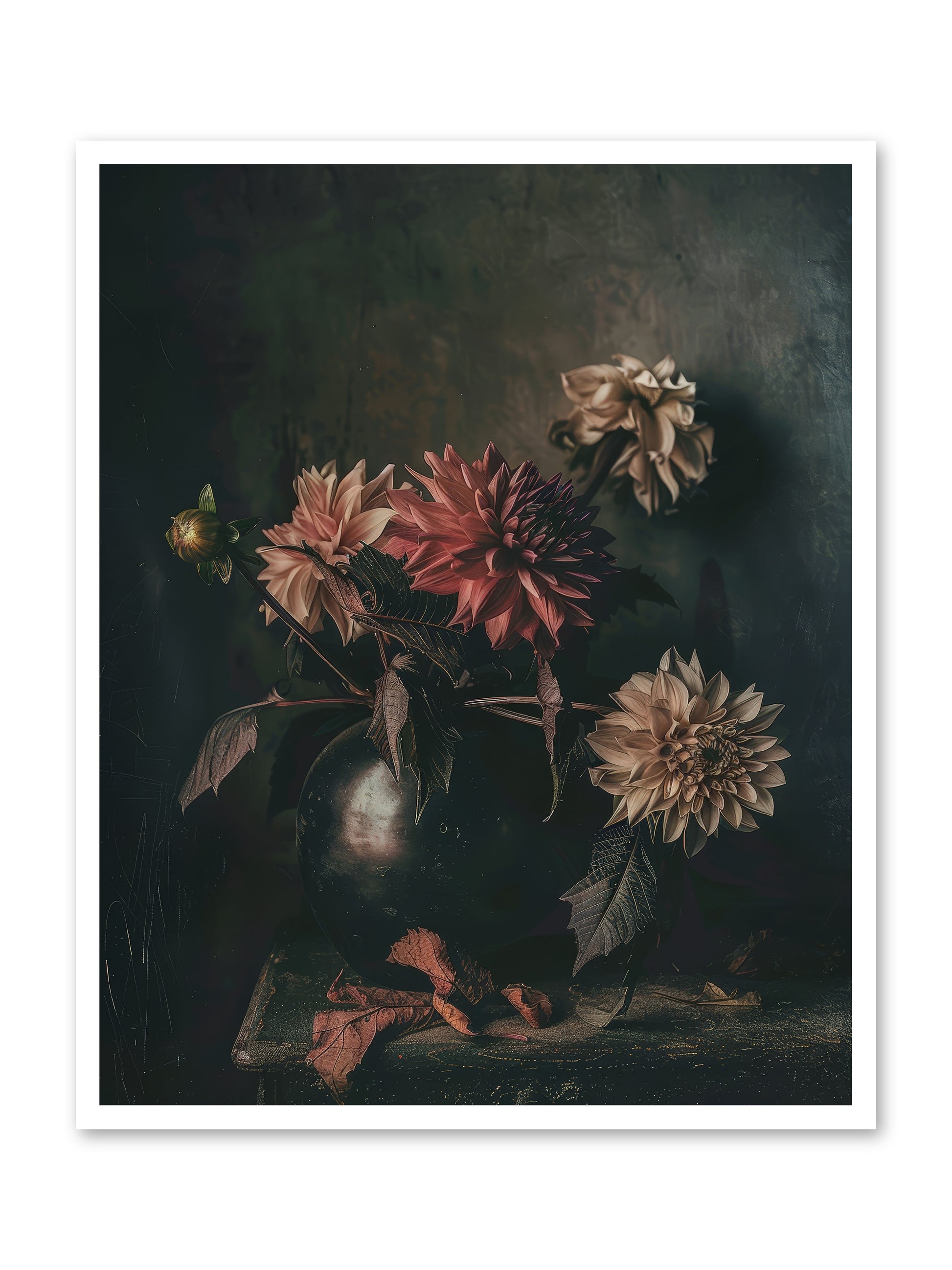 October Bloom -- Paper Print 32x40