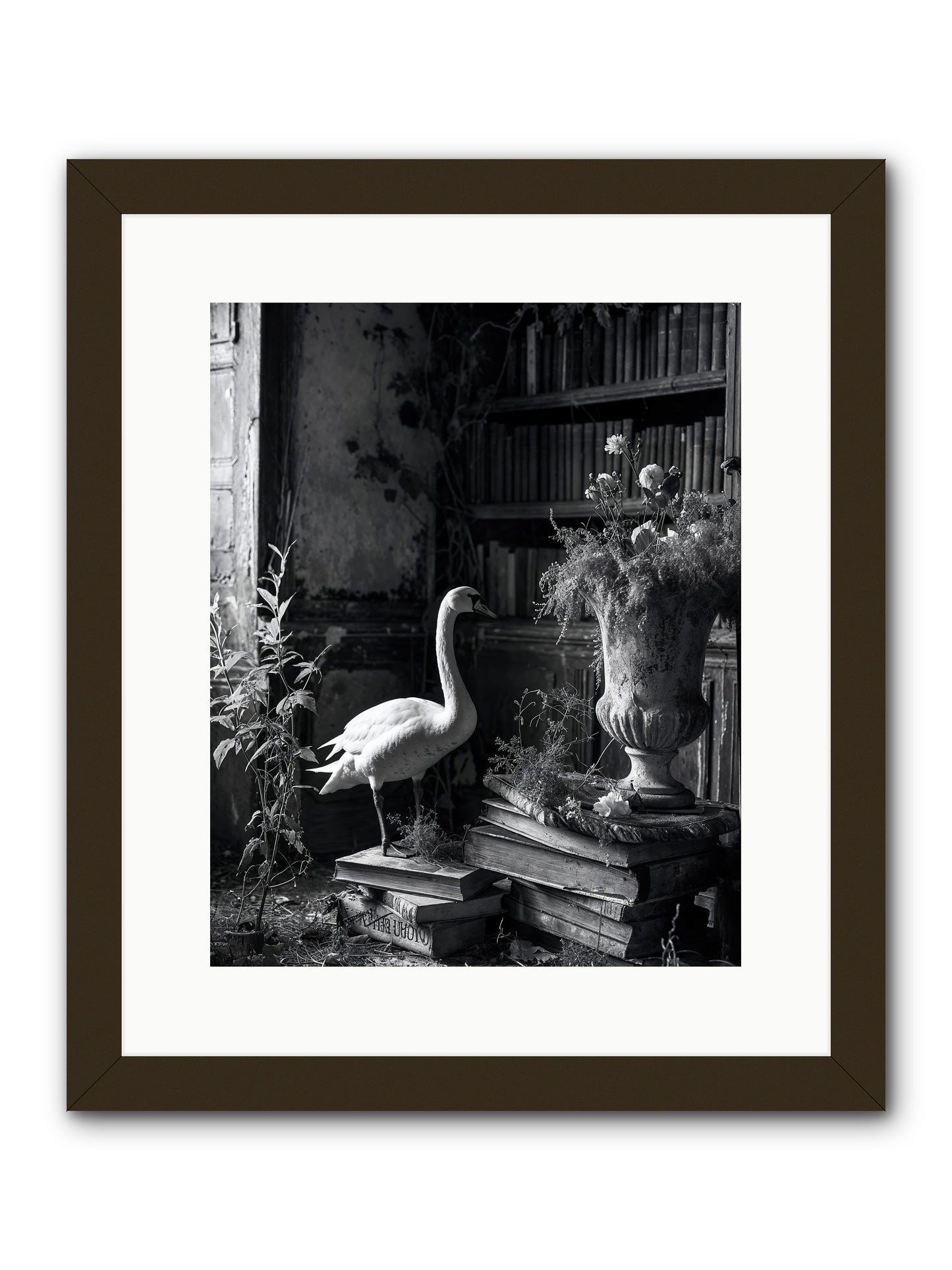 Of The Glen -- Framed Print - Black 12x15