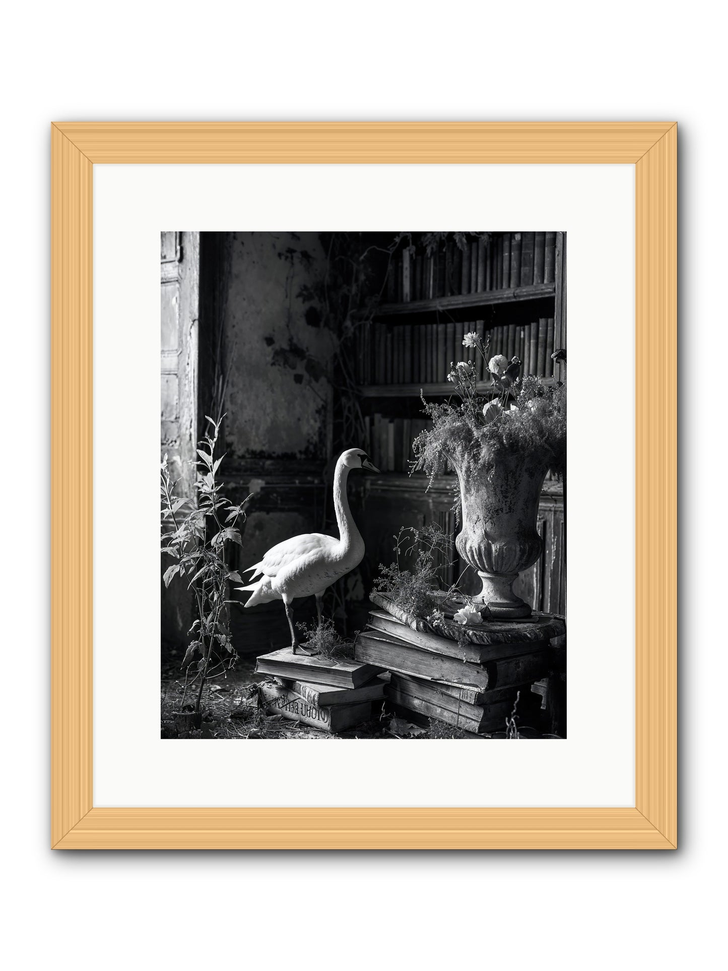 Of The Glen -- Framed Print - Natural 12x15