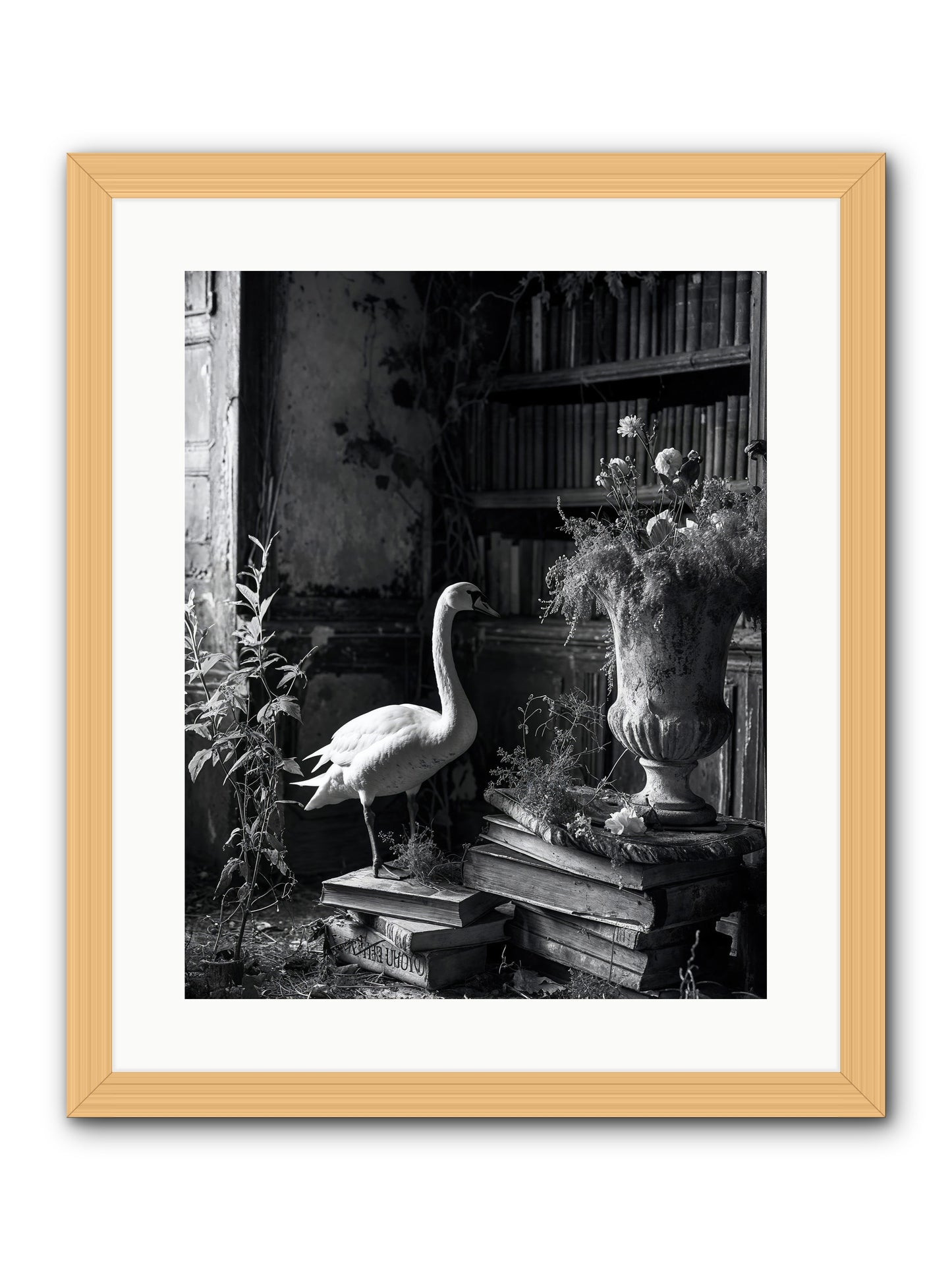 Of The Glen -- Framed Print - Natural 16x20