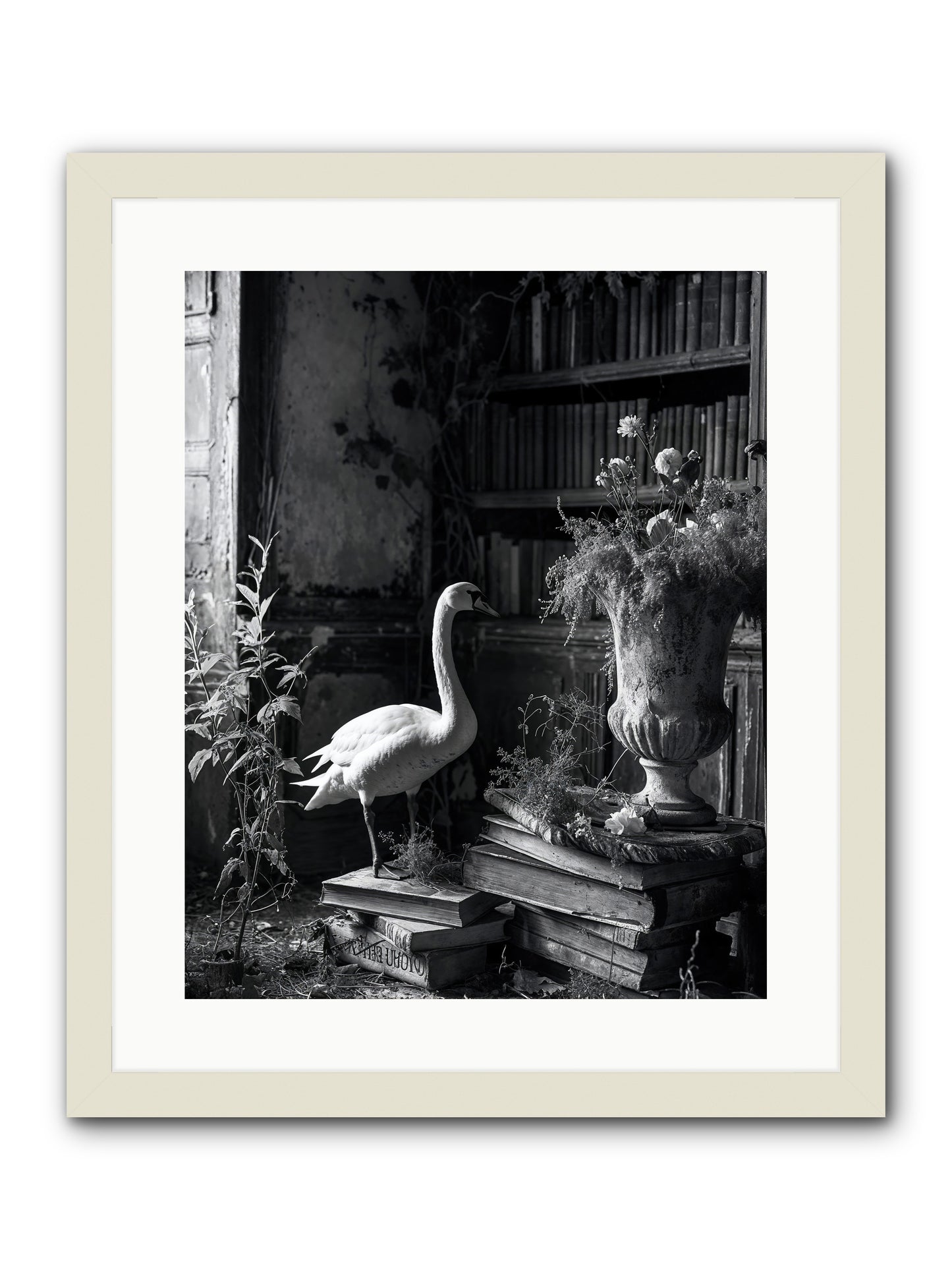 Of The Glen -- Framed Print - White 16x20