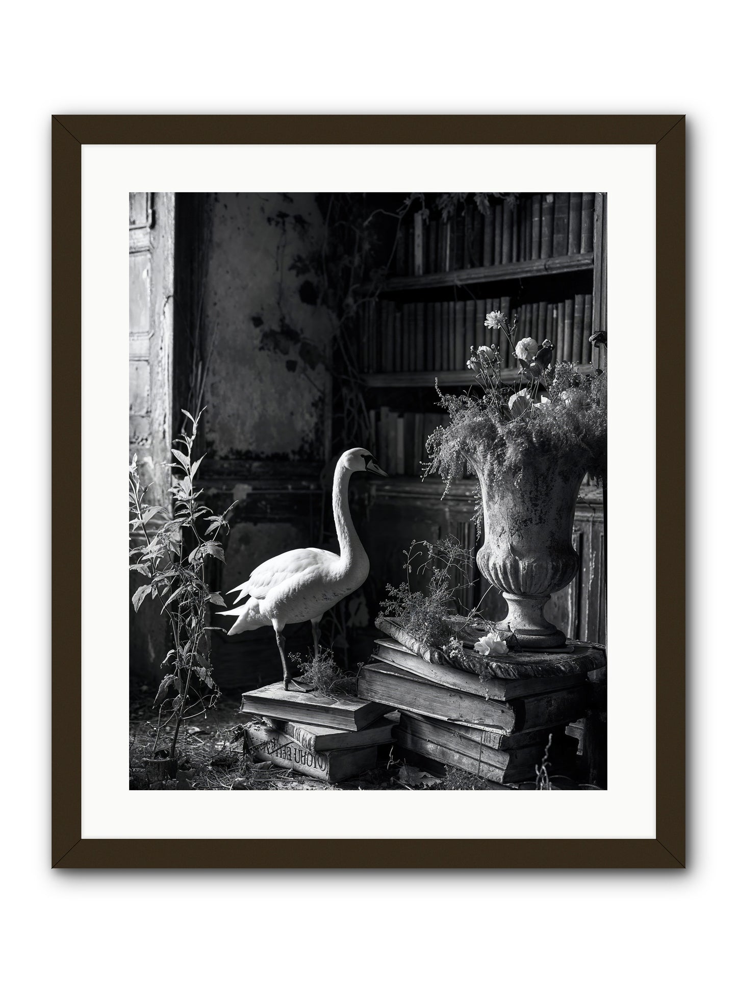 Of The Glen -- Framed Print - Black 20x25