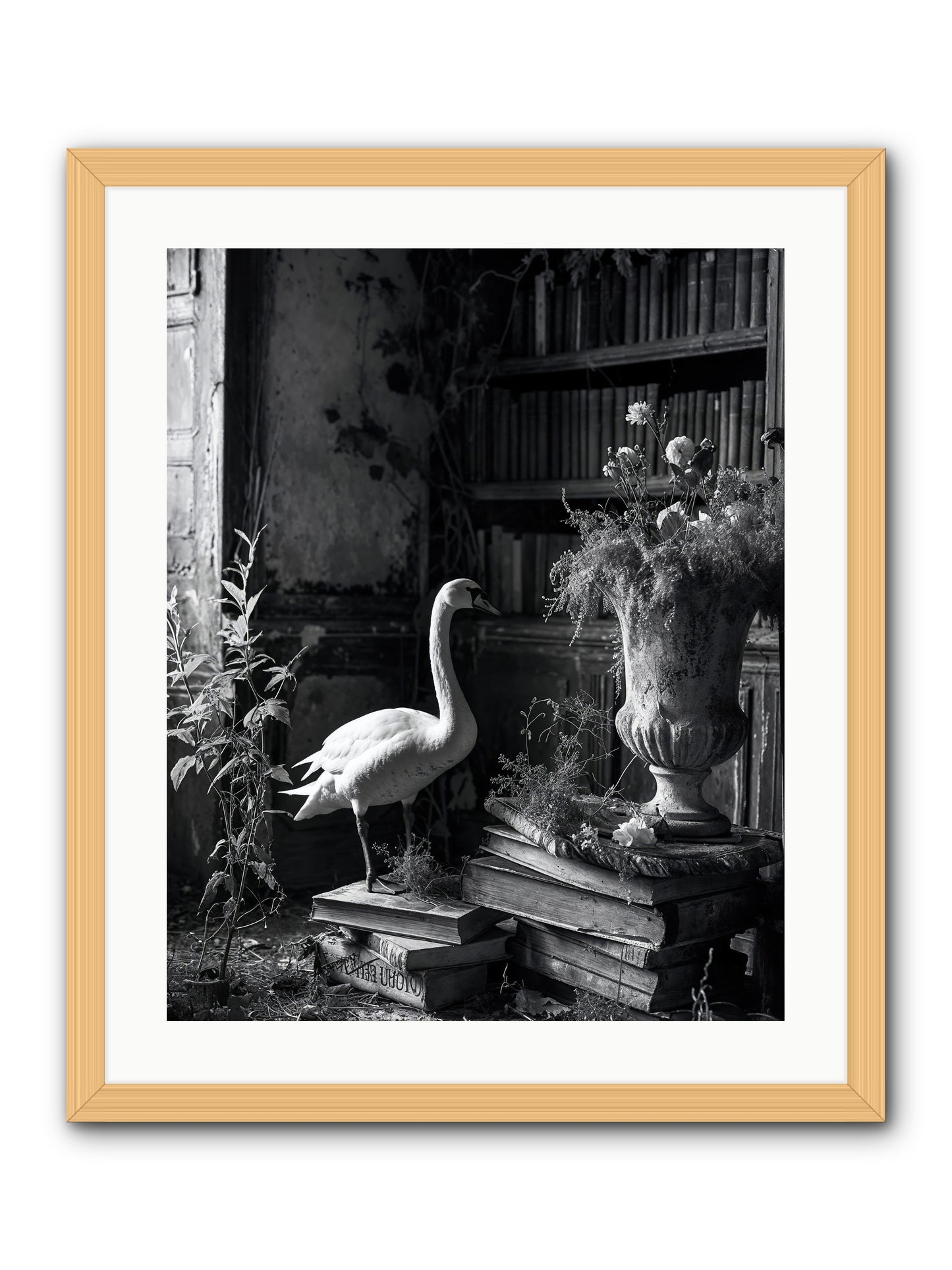 Of The Glen -- Framed Print - Natural 20x25