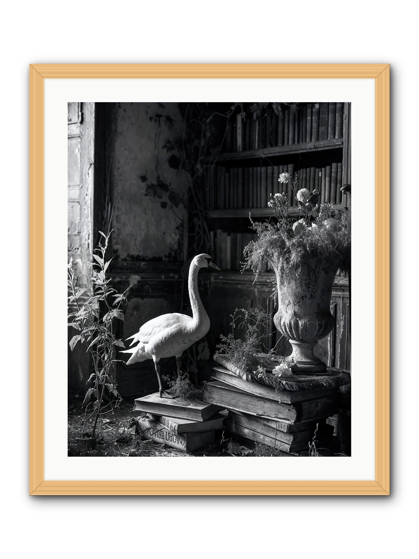 Of The Glen -- Framed Print - Natural 24x30