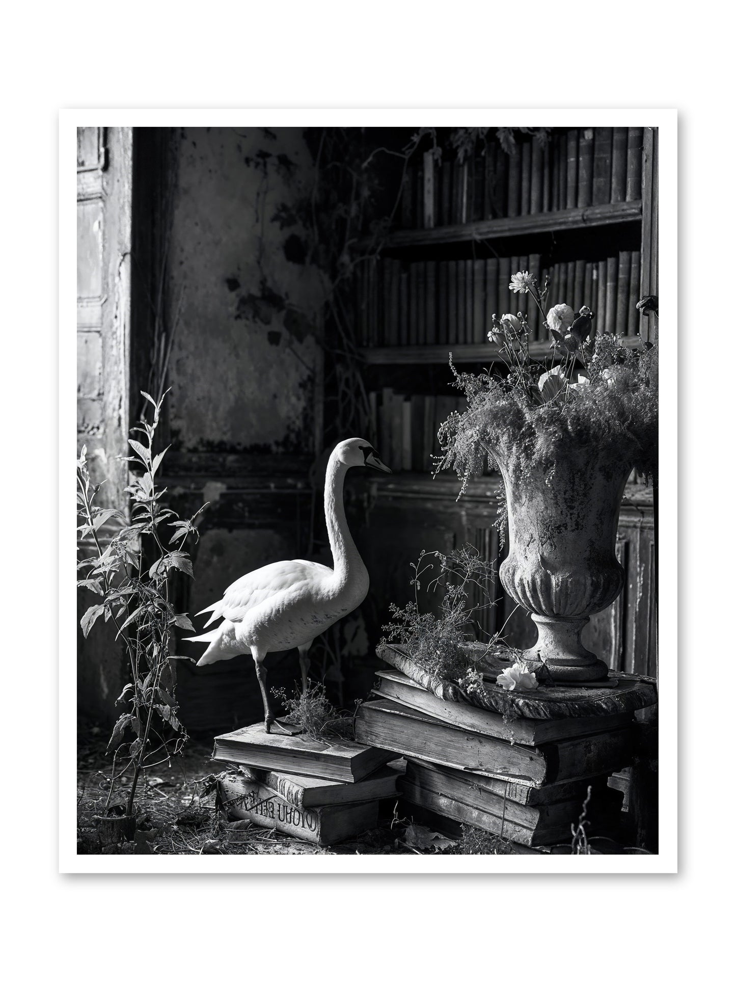 Of The Glen -- Loose Canvas Print 32x40