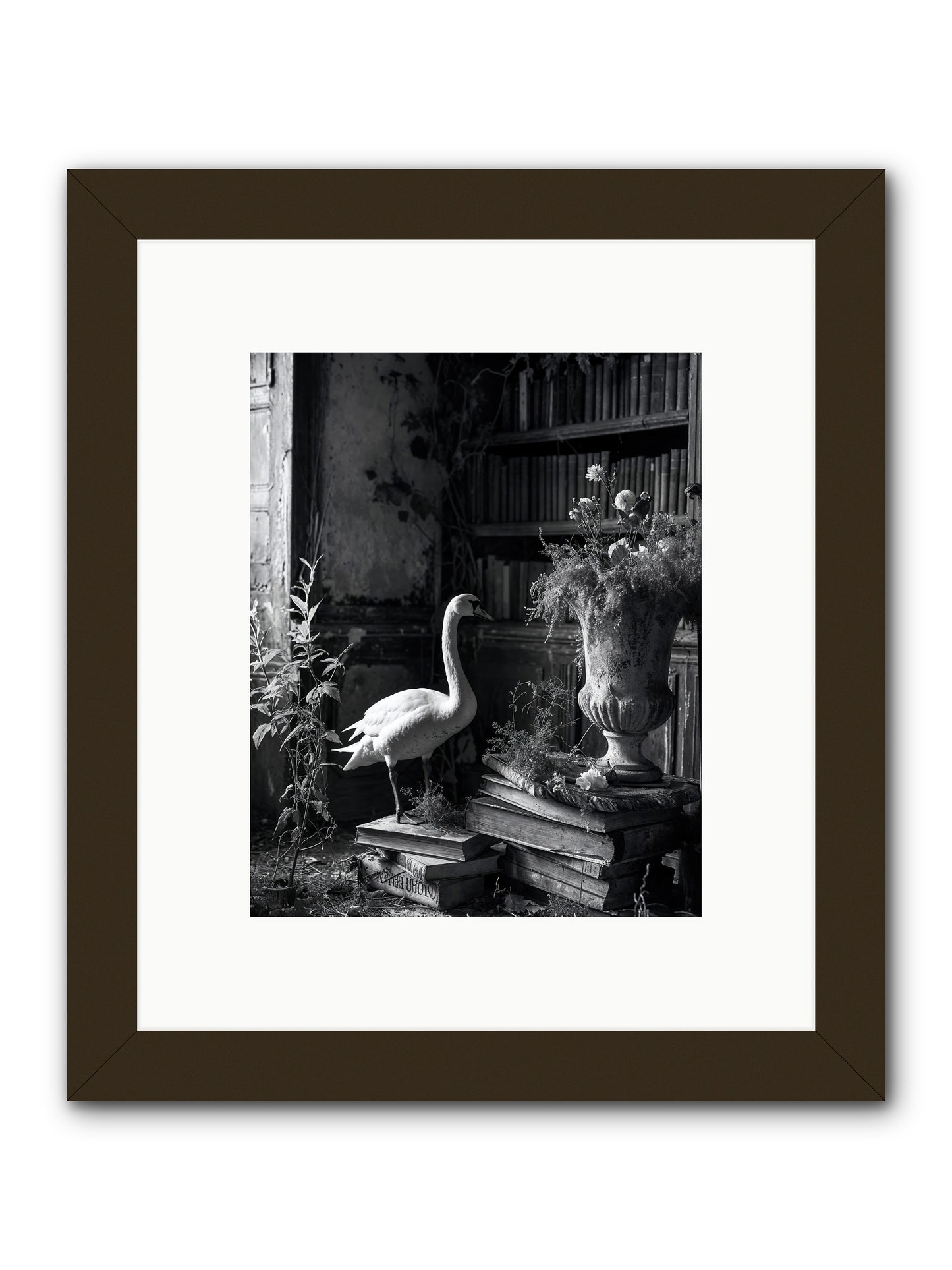Of The Glen -- Framed Print - Black 8x10