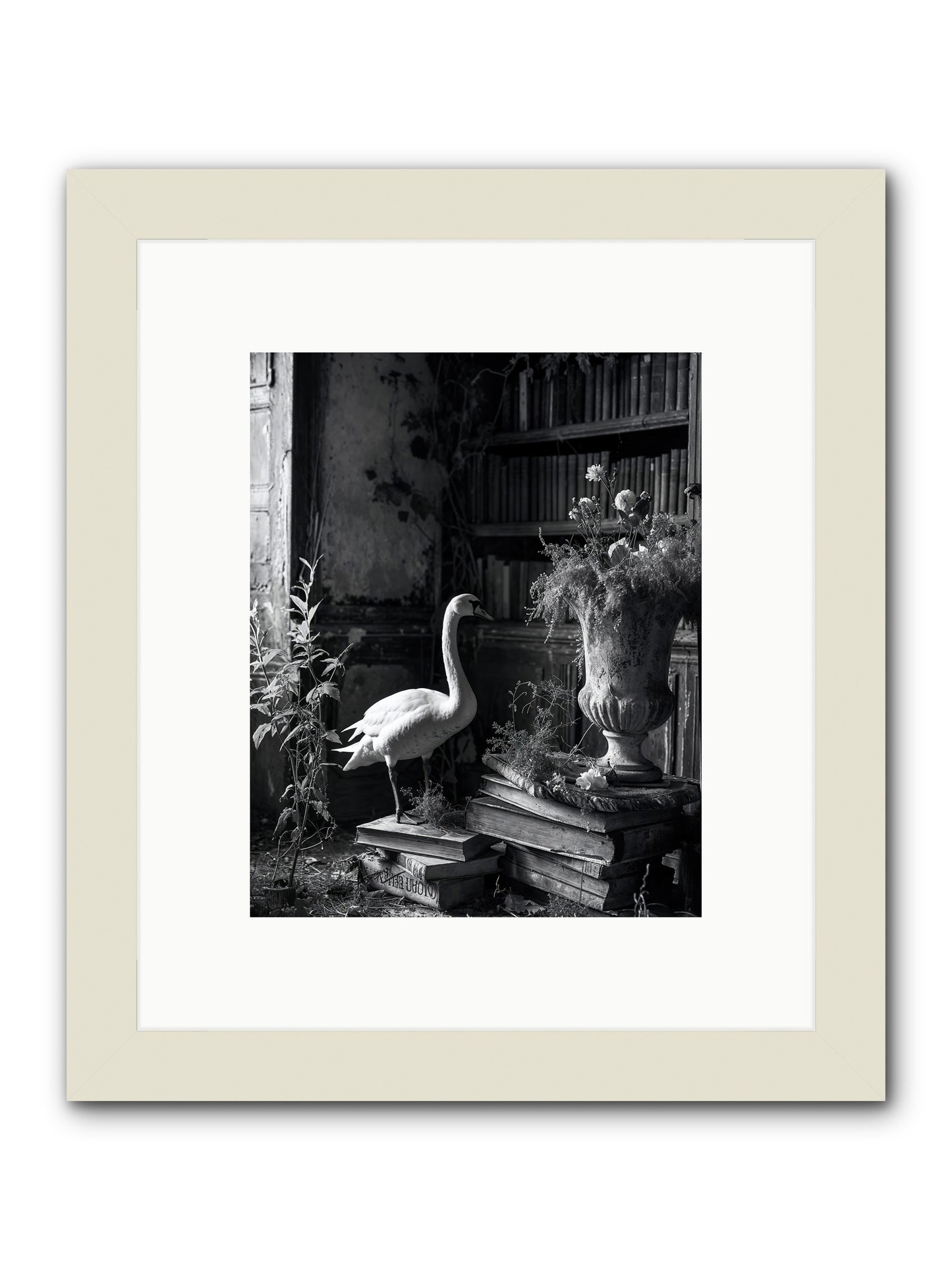 Of The Glen -- Framed Print - White 8x10