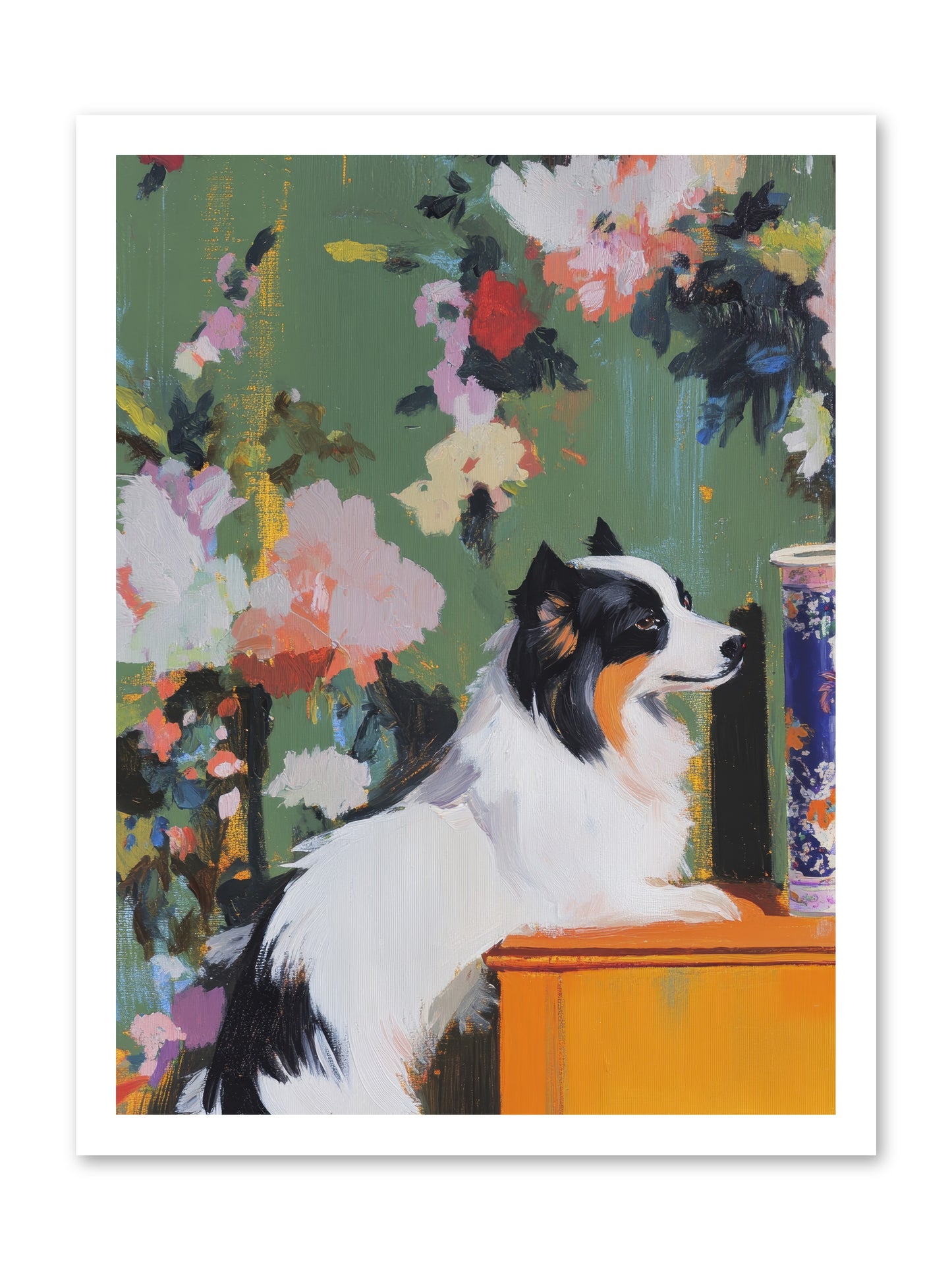 Oliver Pine -- Loose Canvas Print 18x24